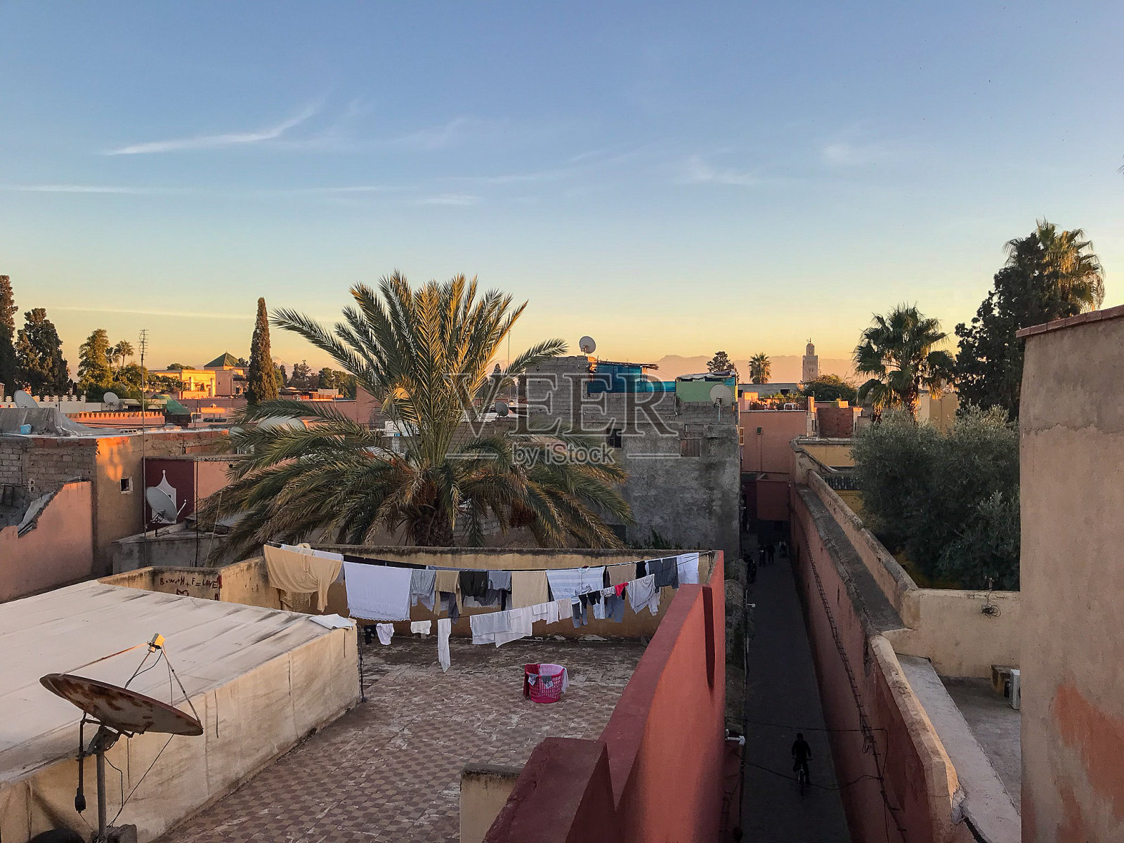 摩洛哥马拉喀什的景色照片摄影图片