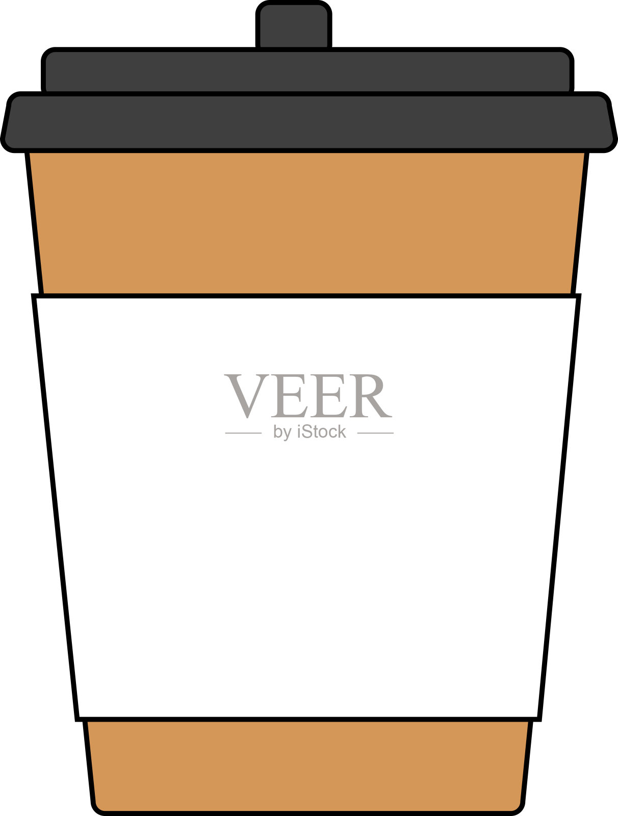 外卖杯图像设计元素图片