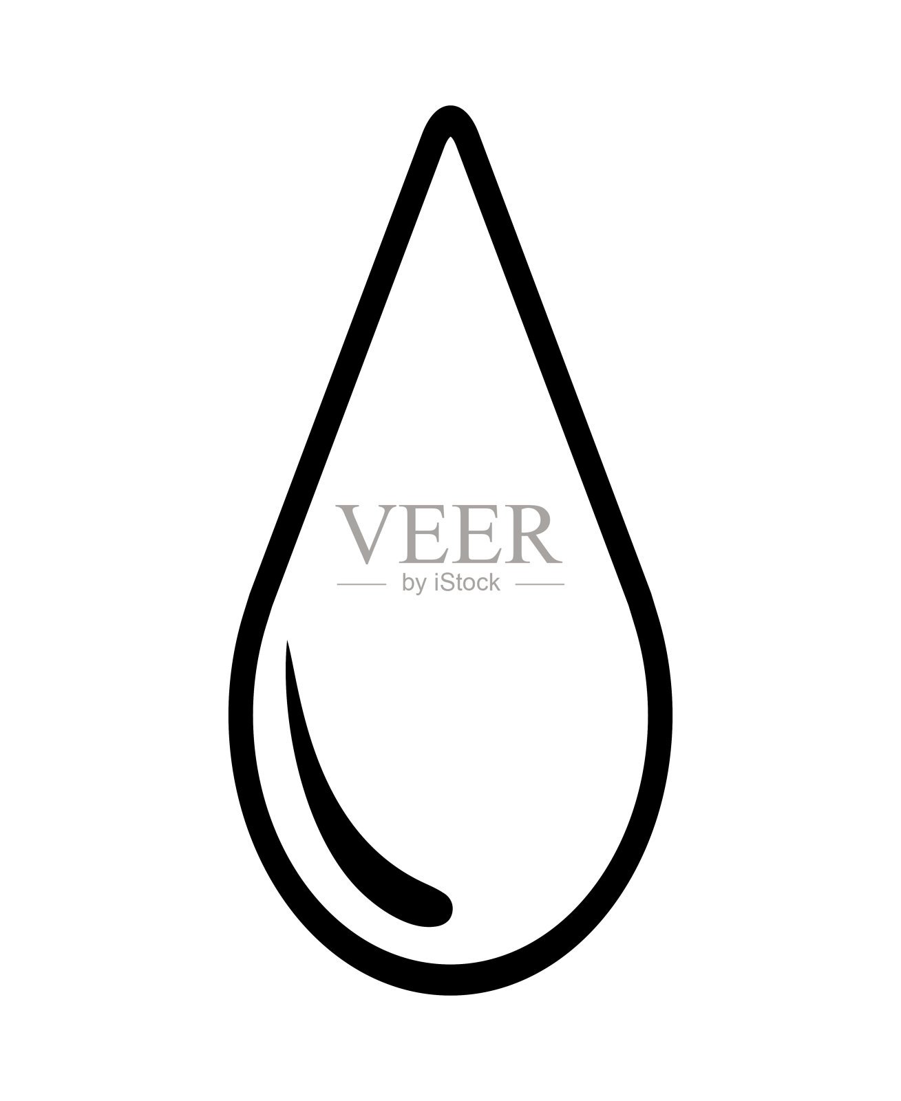 下拉图标插画图片素材