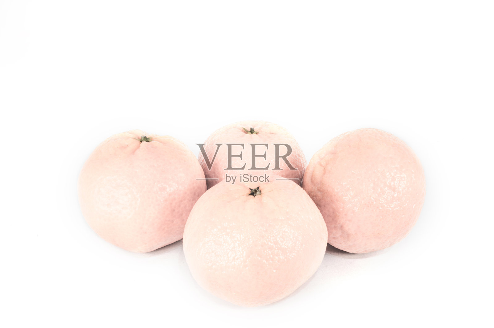 孤立在白色背景上的白色柑橘照片摄影图片