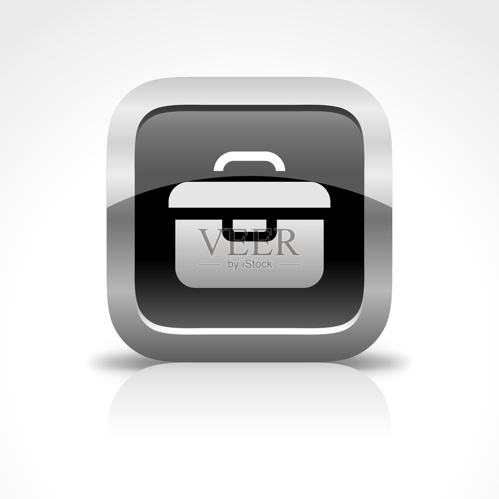 工具箱光滑按钮图标插画图片素材