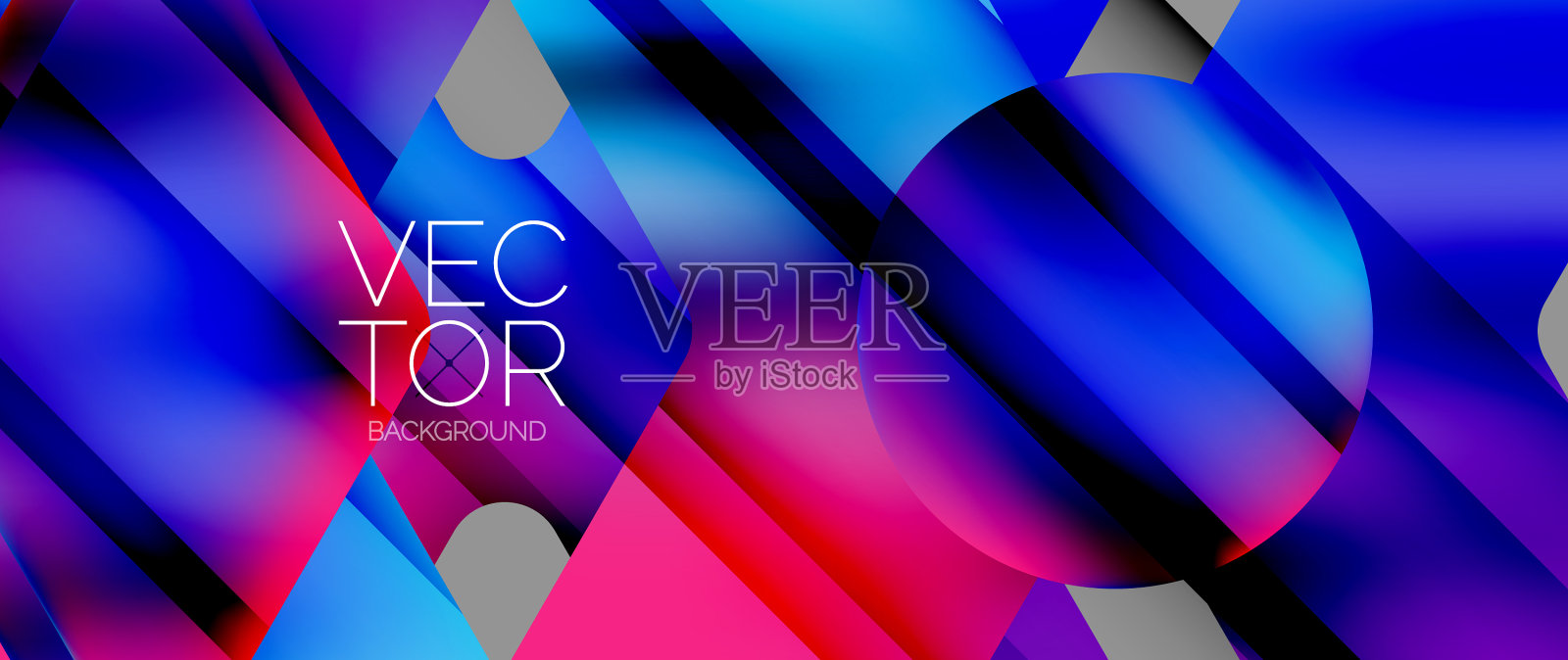 流体梯度箭头几何最小背景插画图片素材