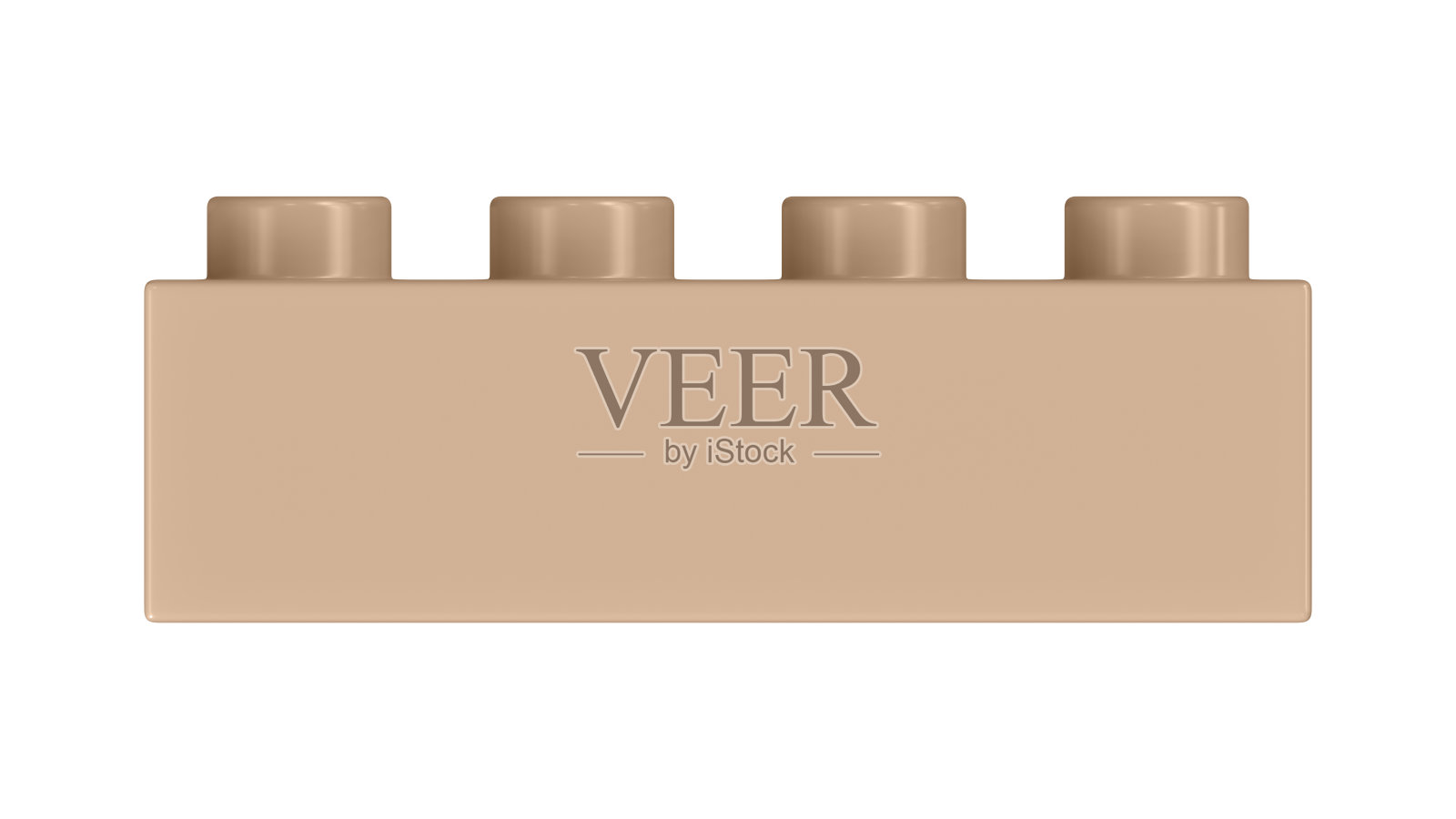 榛子玩具块孤立在一个白色的背景。照片摄影图片