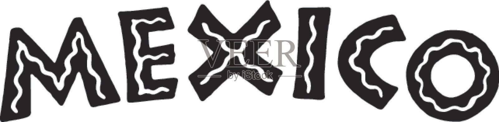 墨西哥设计元素图片