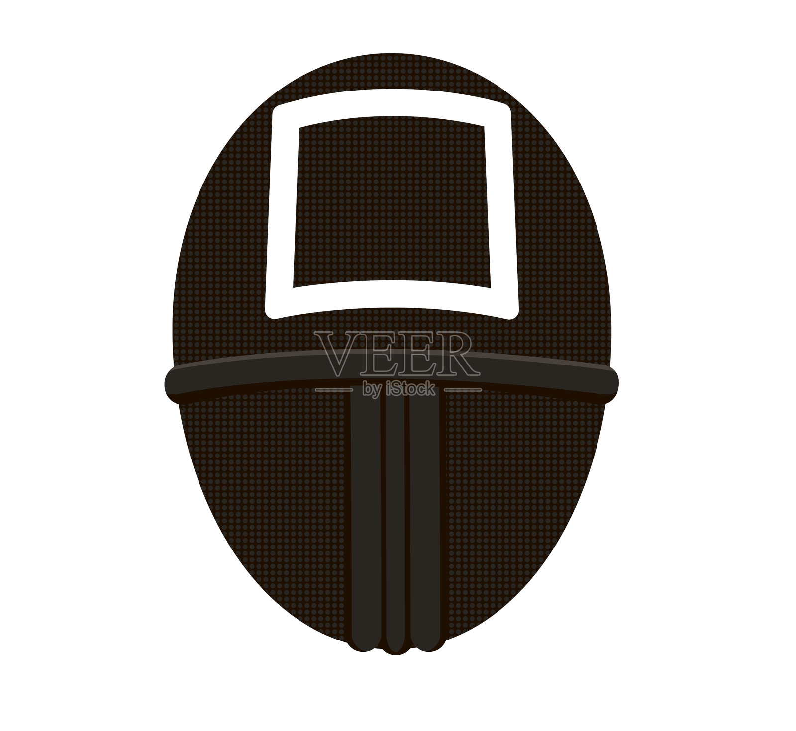 韩国电视节目《鱿鱼游戏》插画图片素材