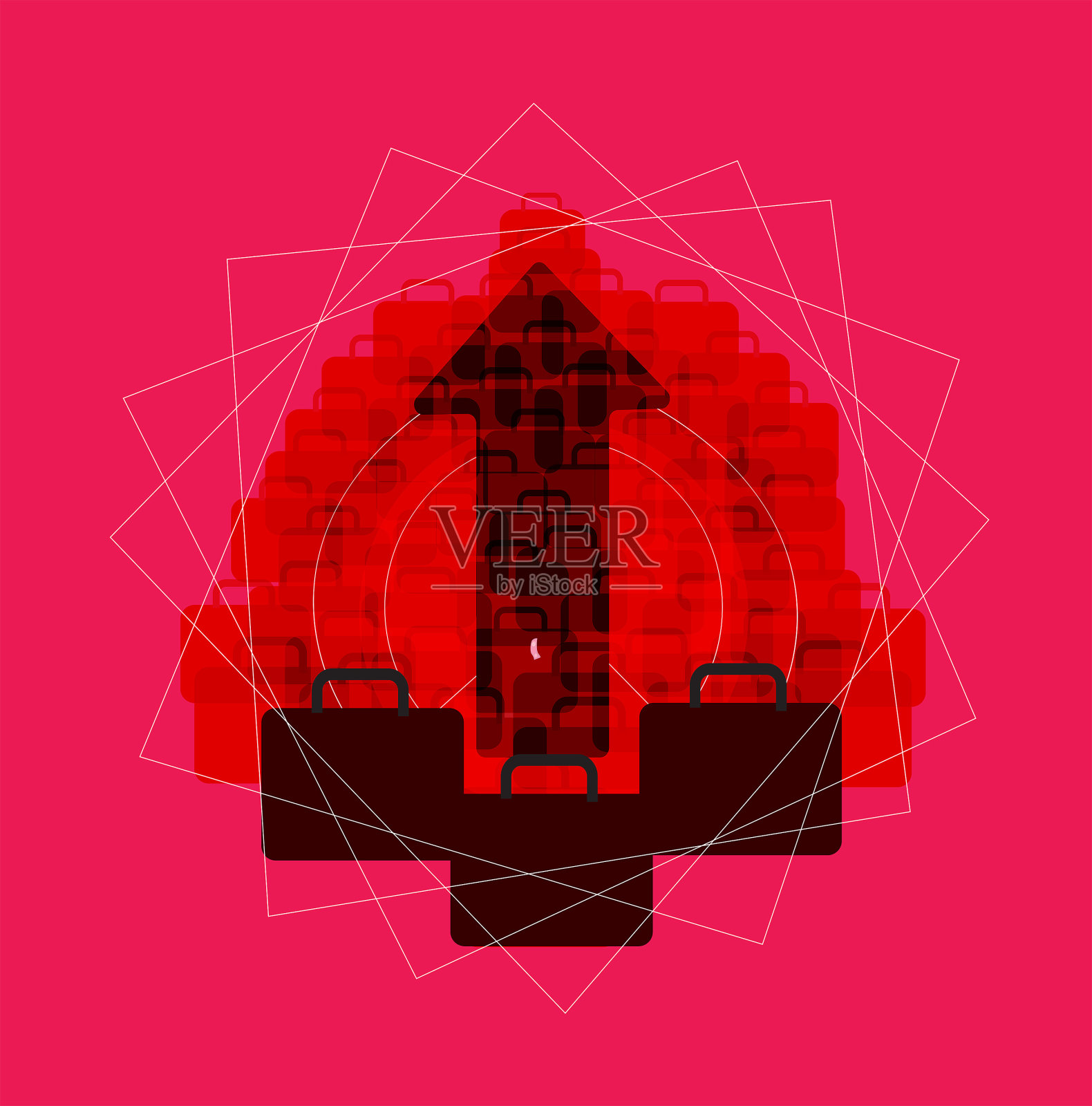 股市，插画图片素材