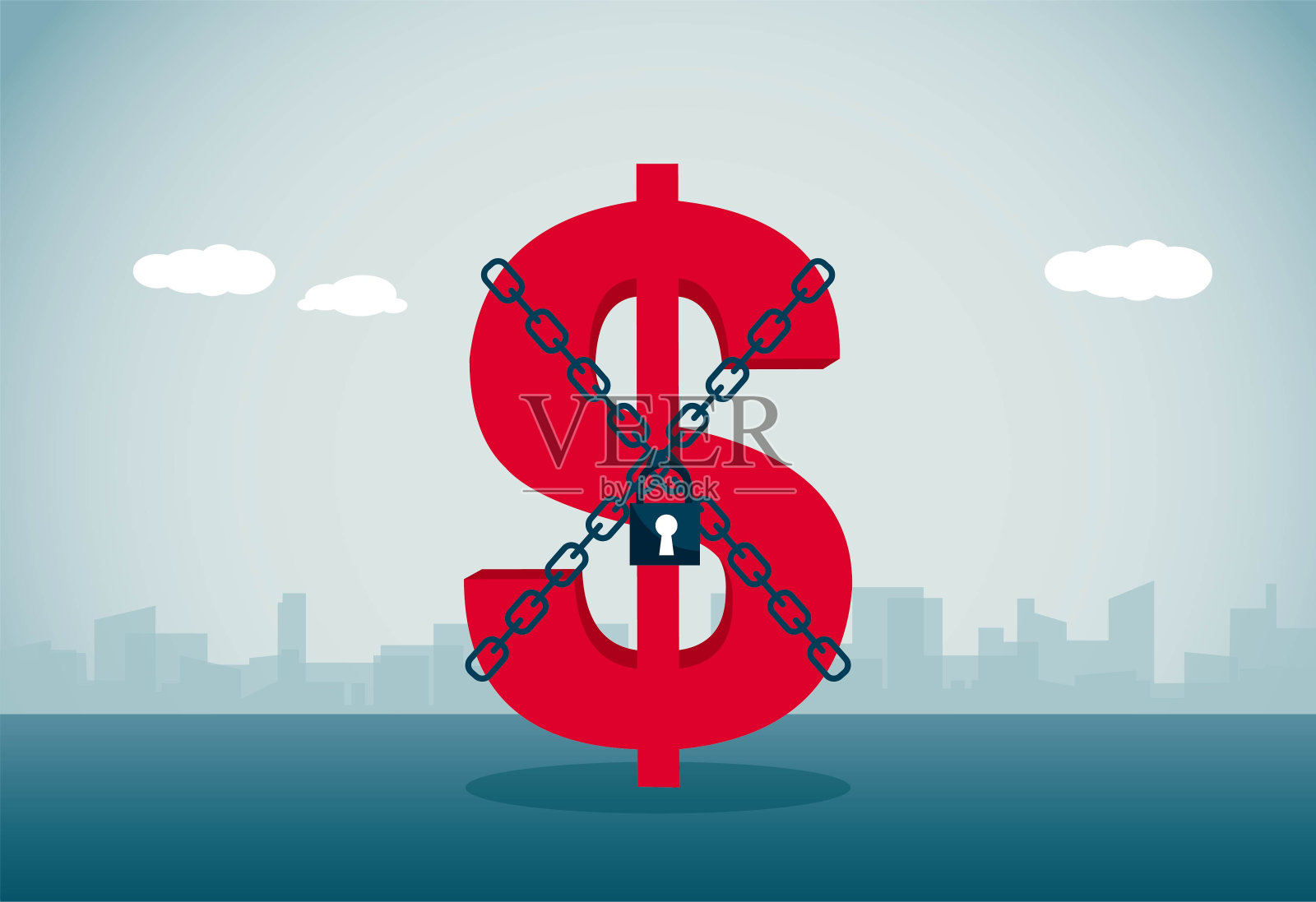 经济包插画图片素材