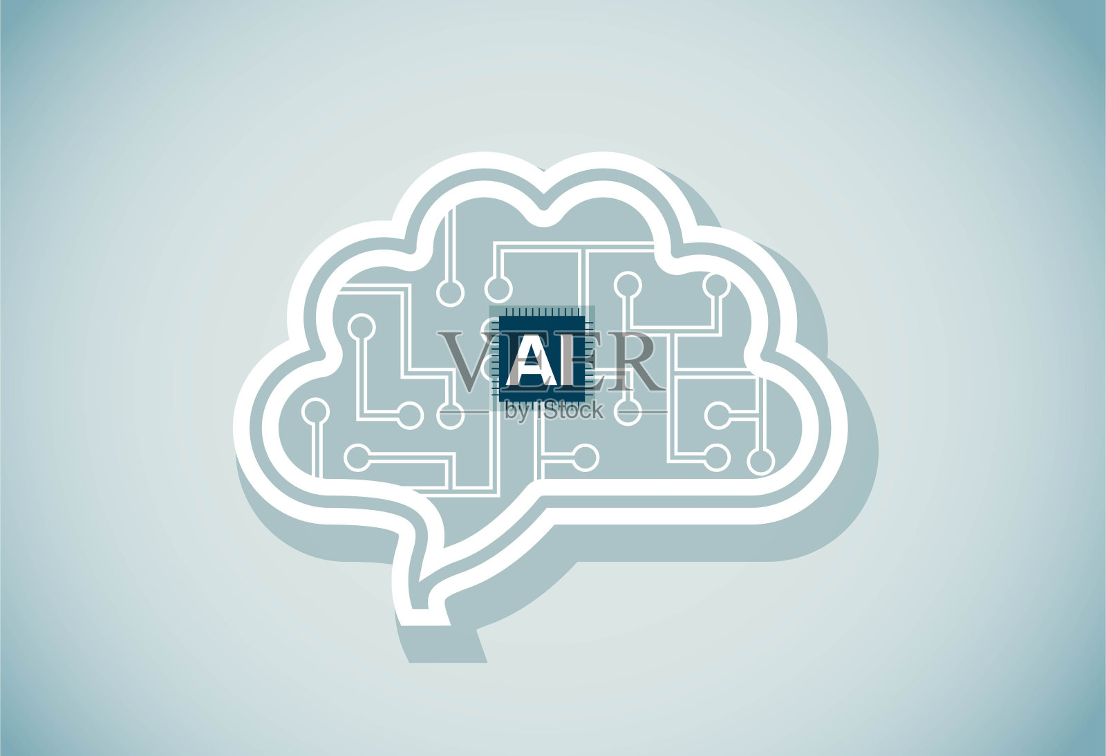 人工智能插画图片素材