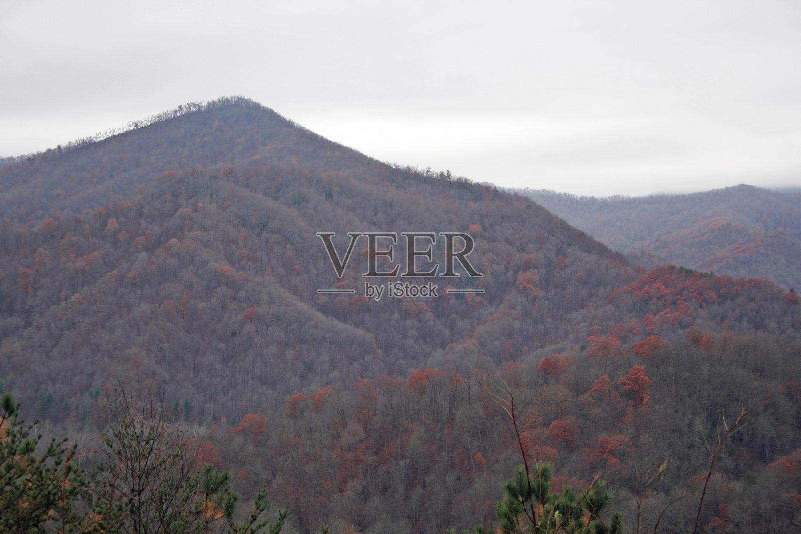 蓝岭山脉，北卡罗来纳州照片摄影图片