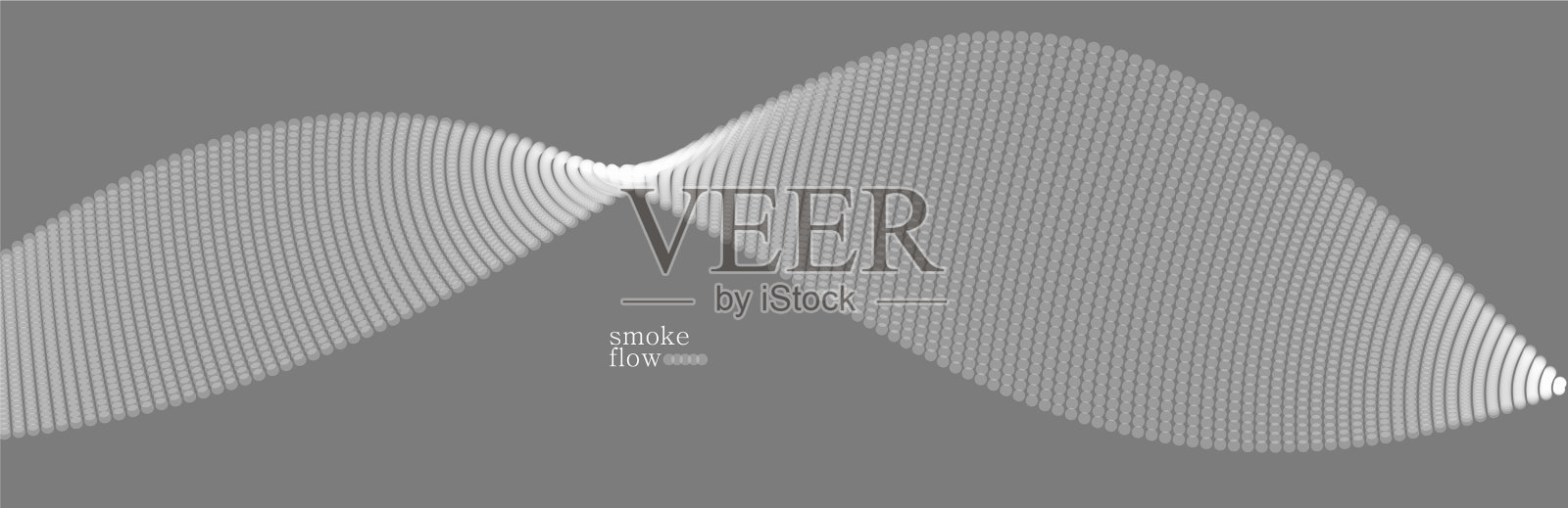 抽象的背景与波浪流动插画图片素材