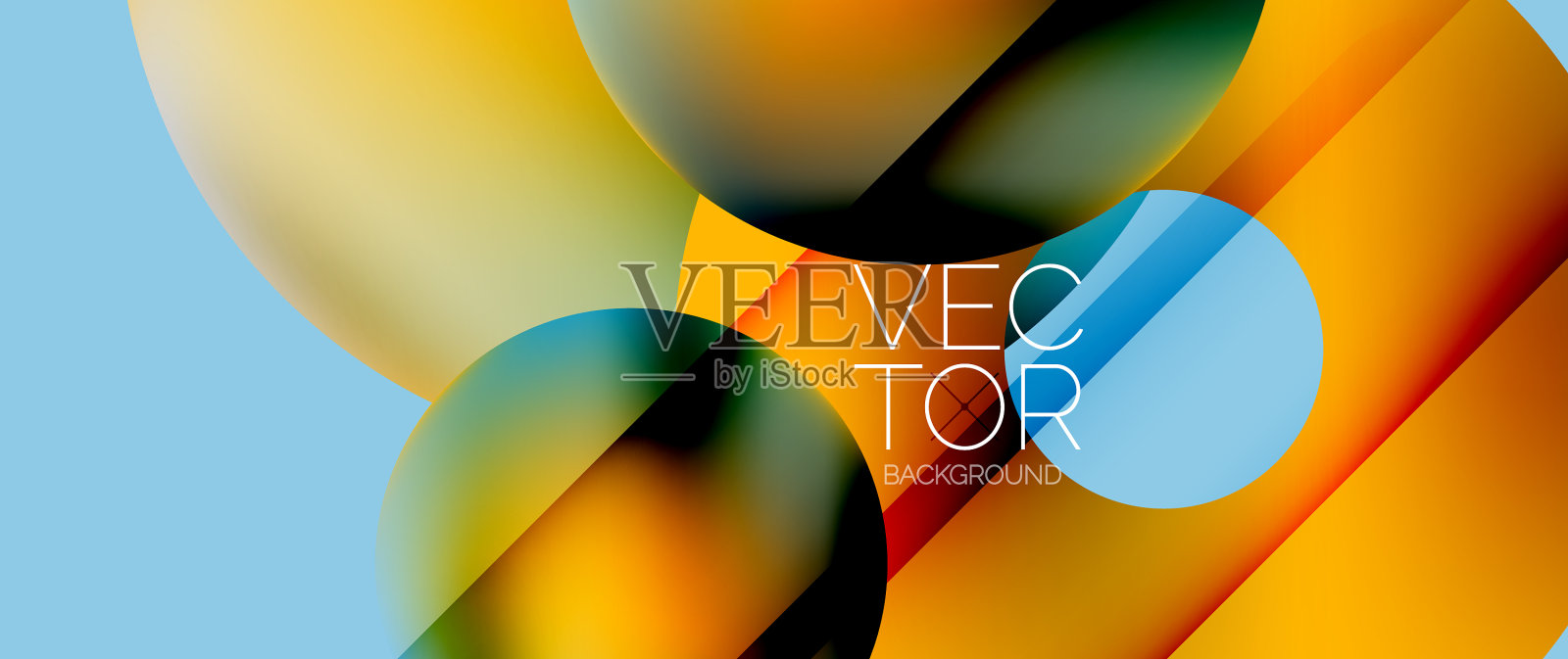 动态流体梯度技术球体令人着迷插画图片素材