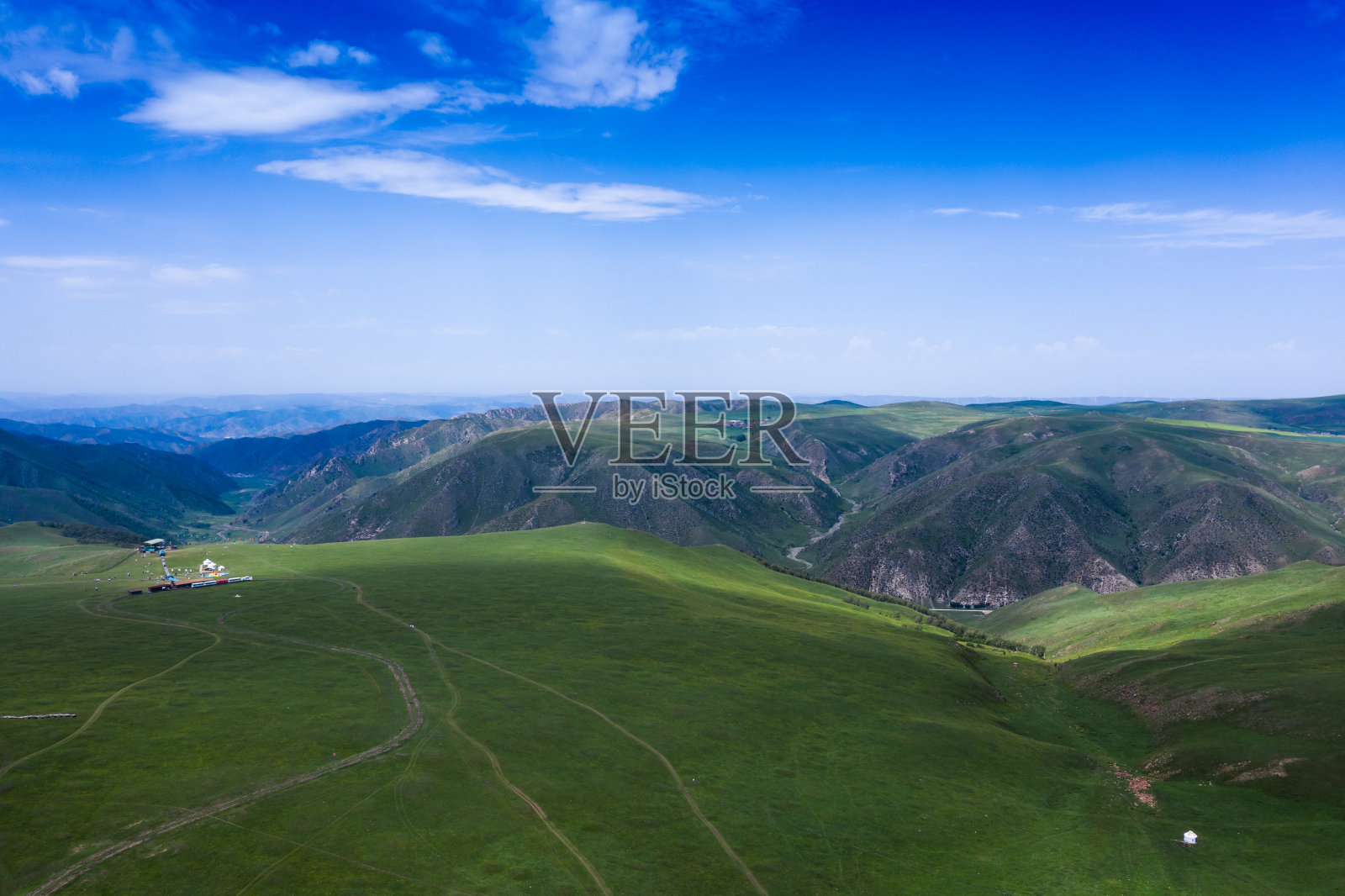 草原风景照片摄影图片