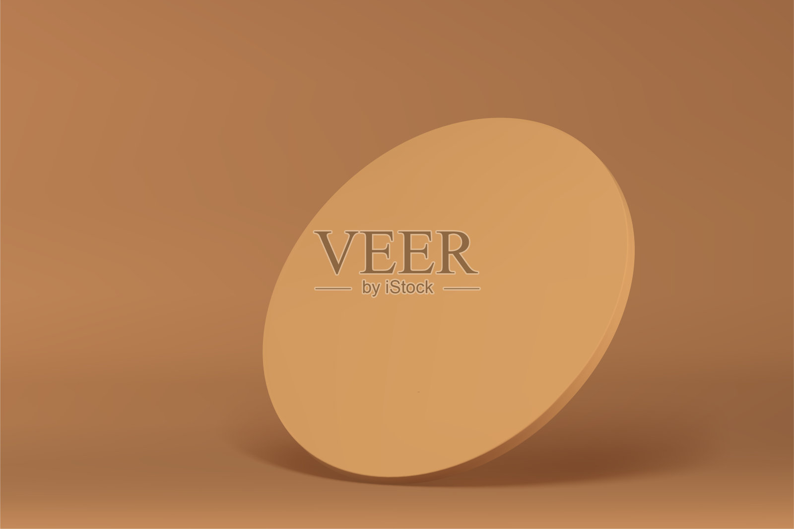 米色3d圆柱体飞墙中性商业宣传工作室背景现实向量插画图片素材