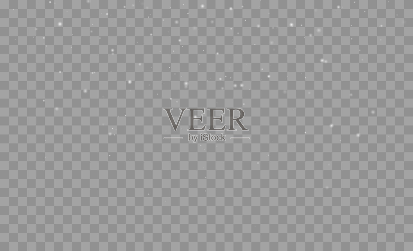 散景灯灯光效果背景。圣诞发光尘背景插画图片素材