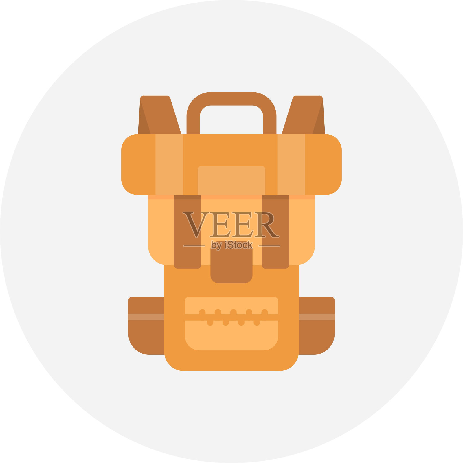 背包图标插画图片素材