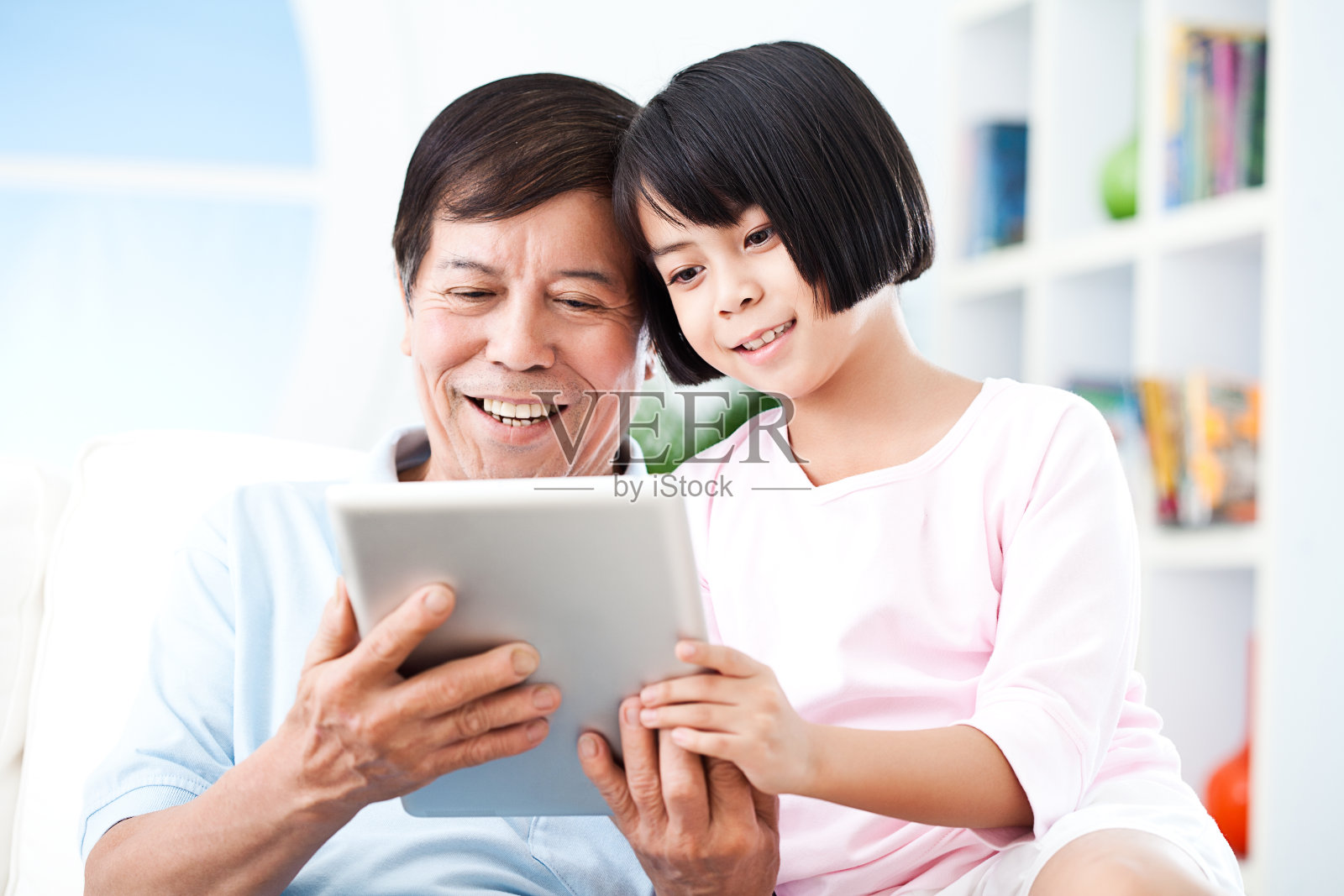 Fun With Grandpa重复图片照片摄影图片