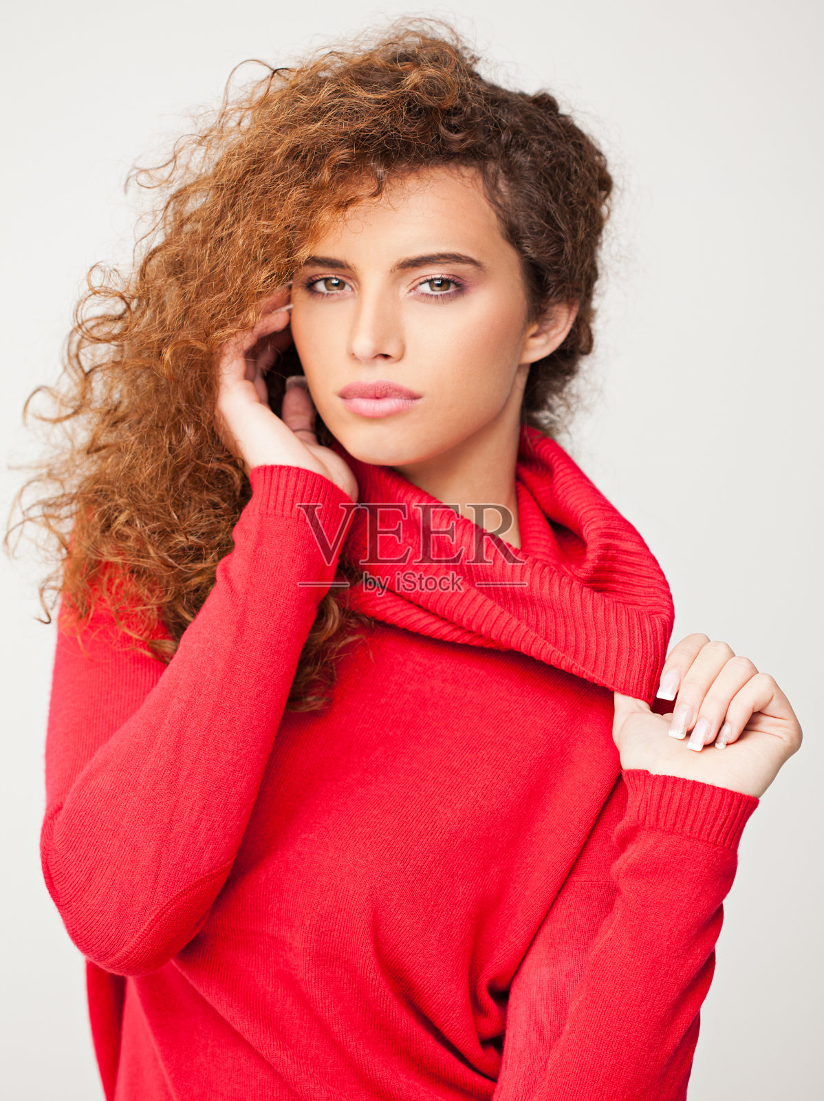 女性肖像照片摄影图片