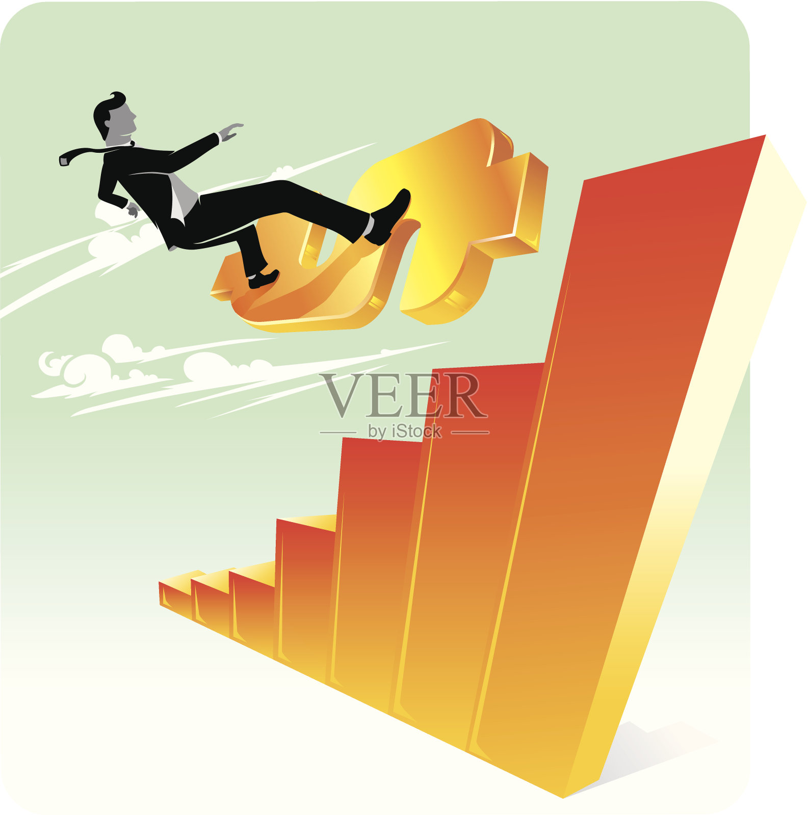 美元控制图插画图片素材