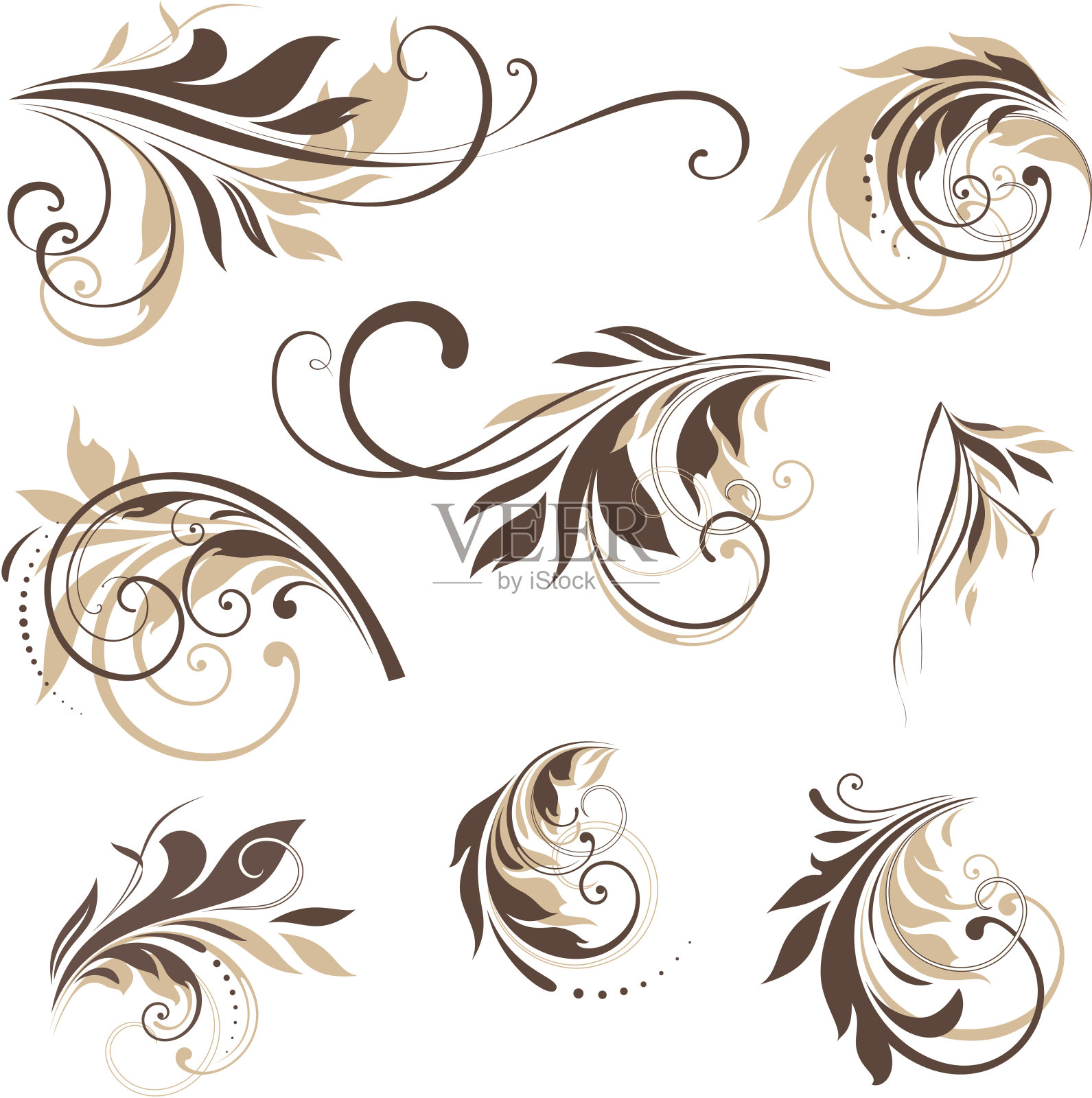 滚动设置插画图片素材