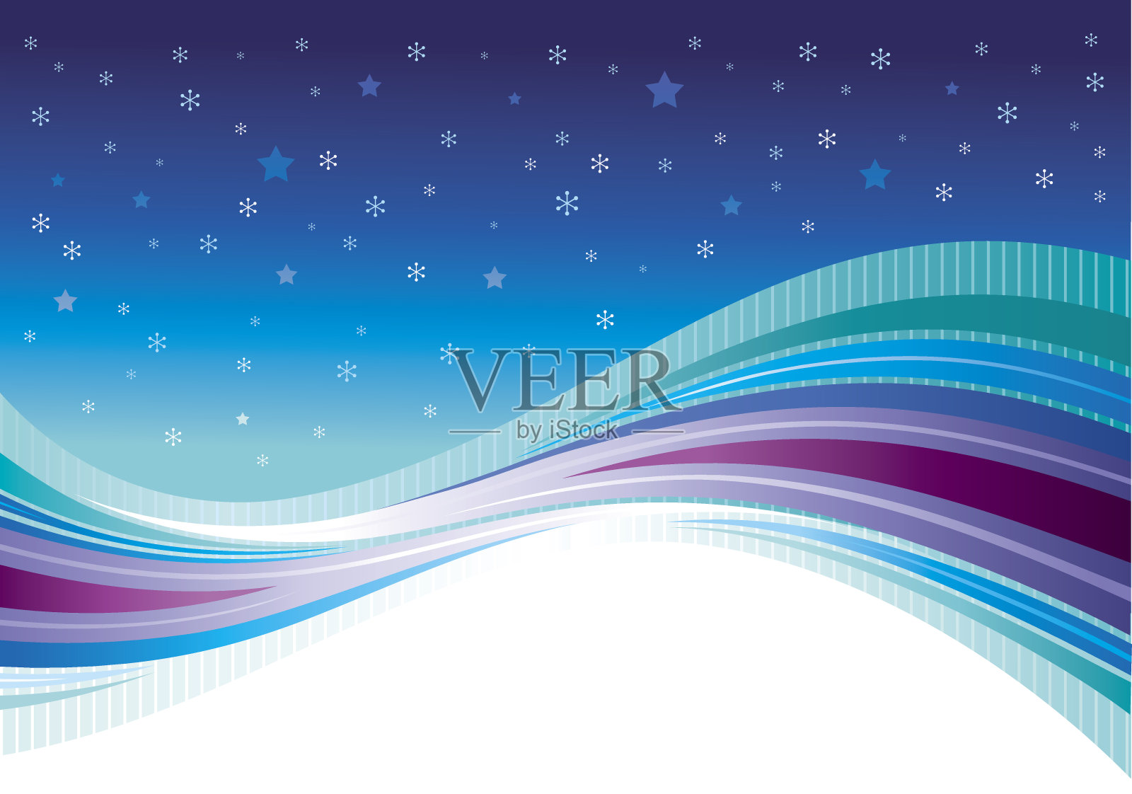 冬季模式插画图片素材