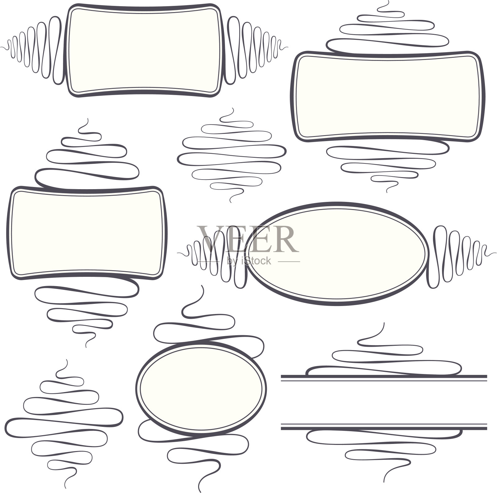 组帧插画图片素材