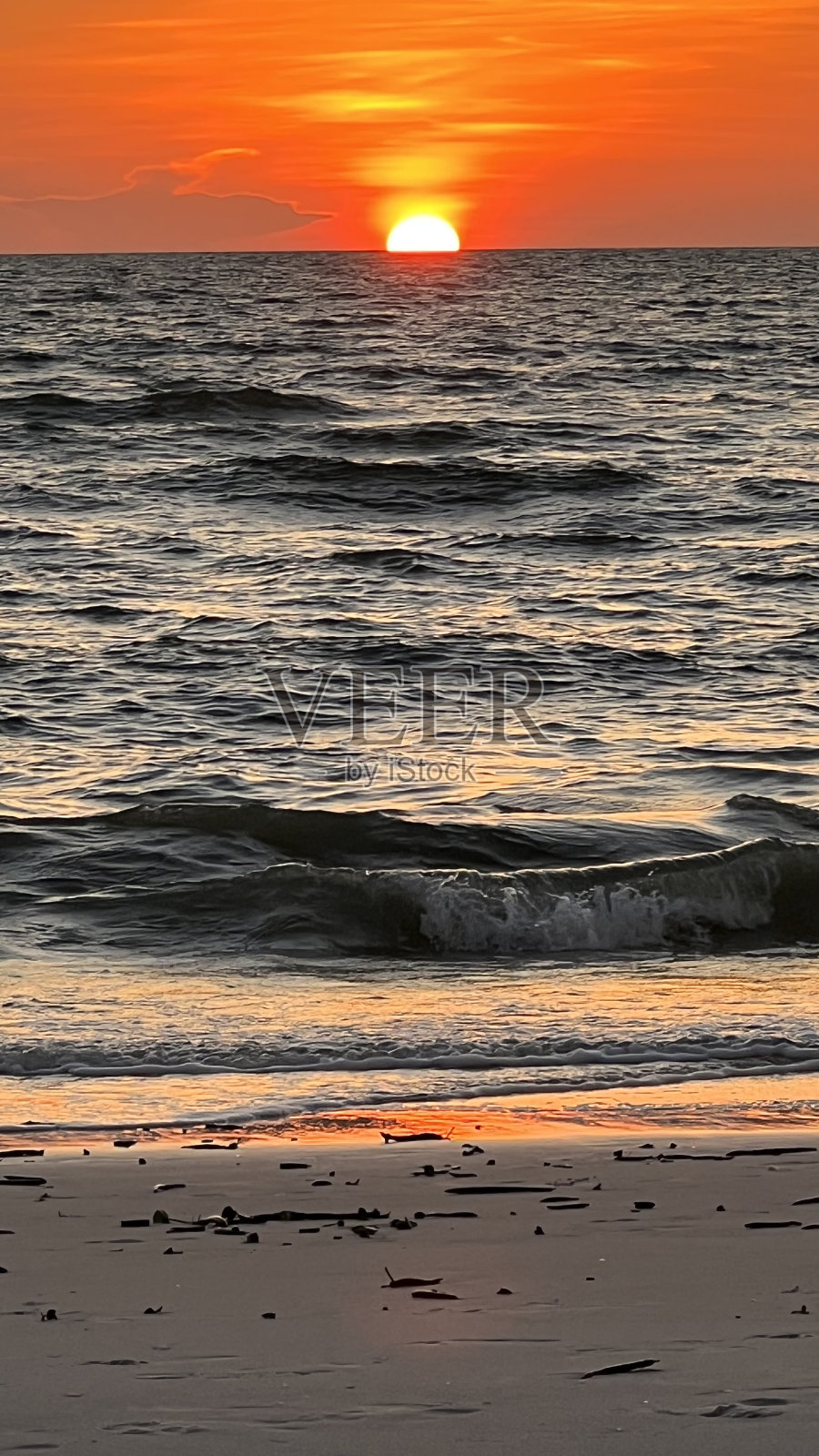 日落是夜晚的开场音乐照片摄影图片