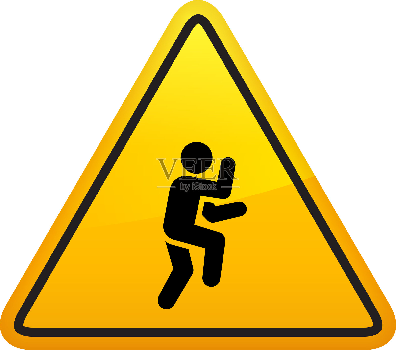 男子进行体育运动插画图片素材