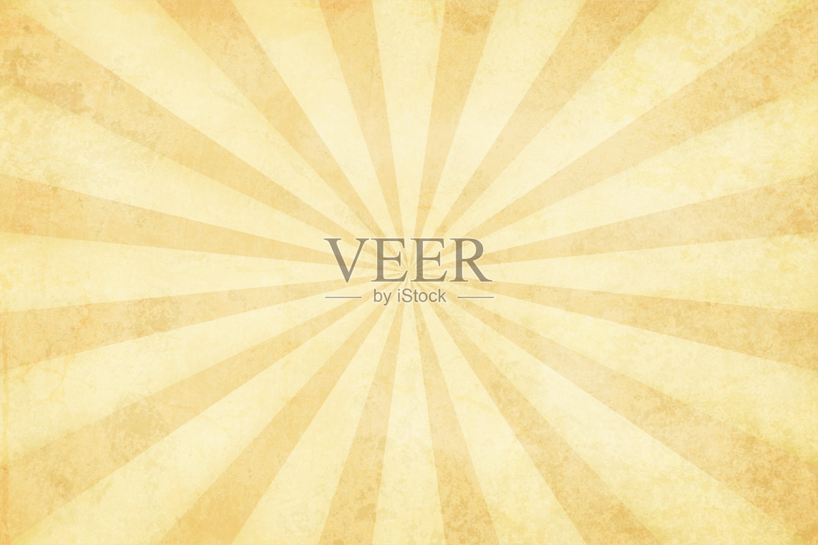 向量插图的垃圾浅棕色sunburst插画图片素材