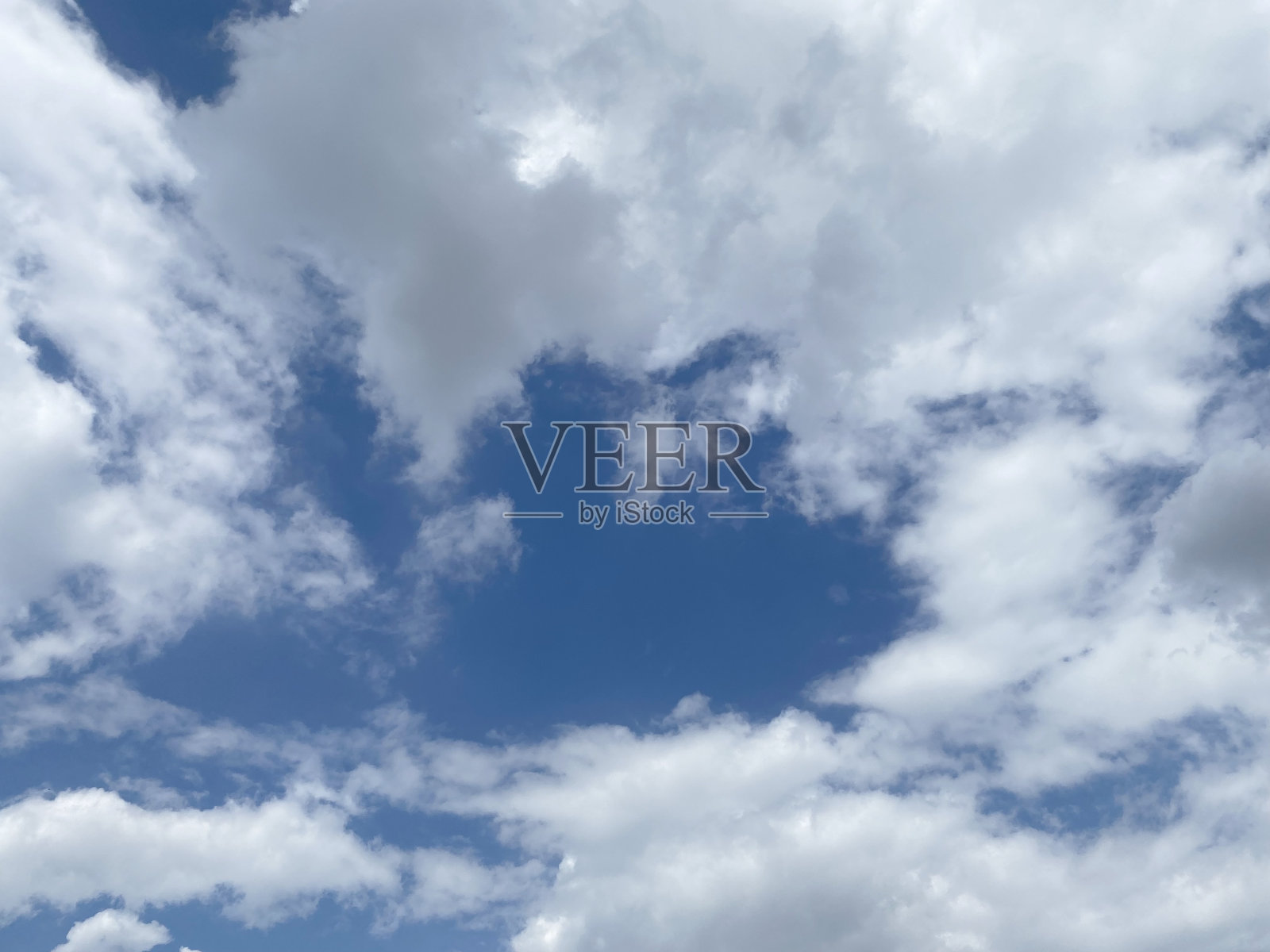 蓝天与云景背景照片摄影图片