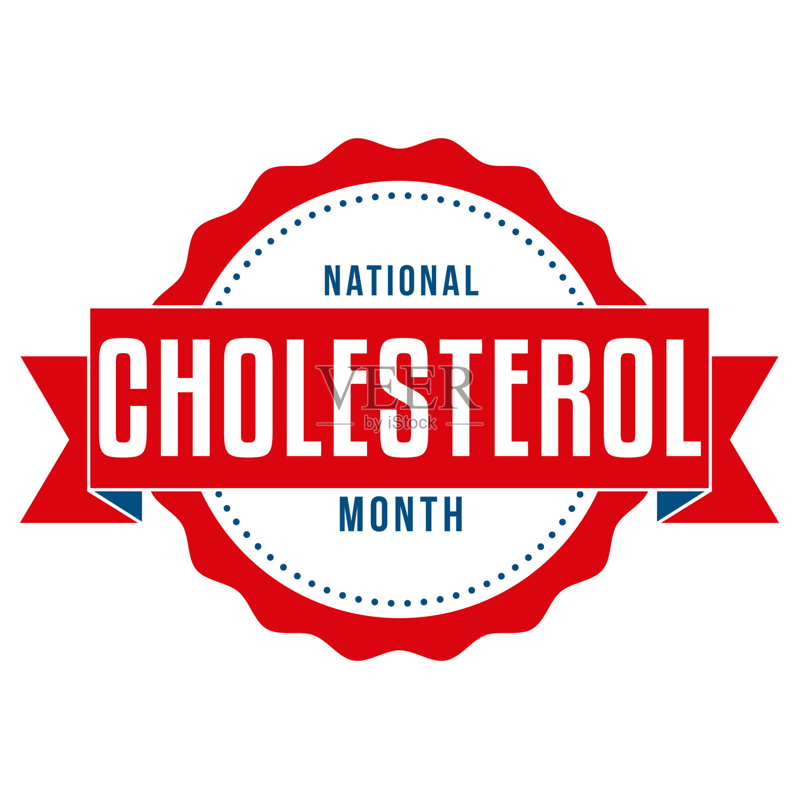 全国胆固醇月插画图片素材