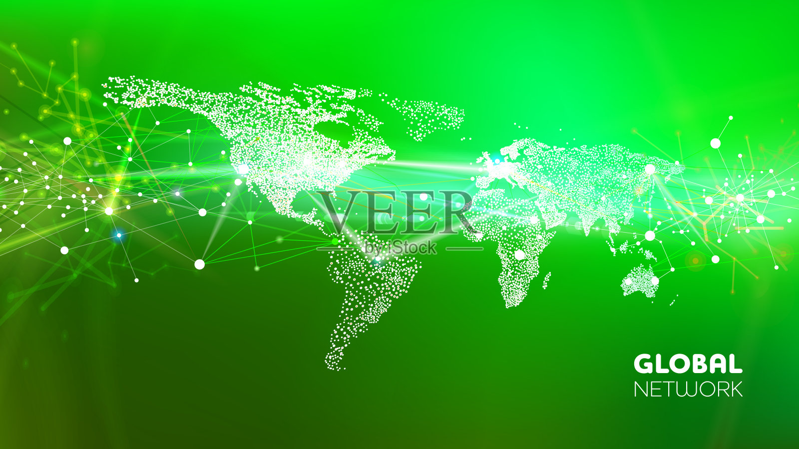 摘要网络背景插画图片素材