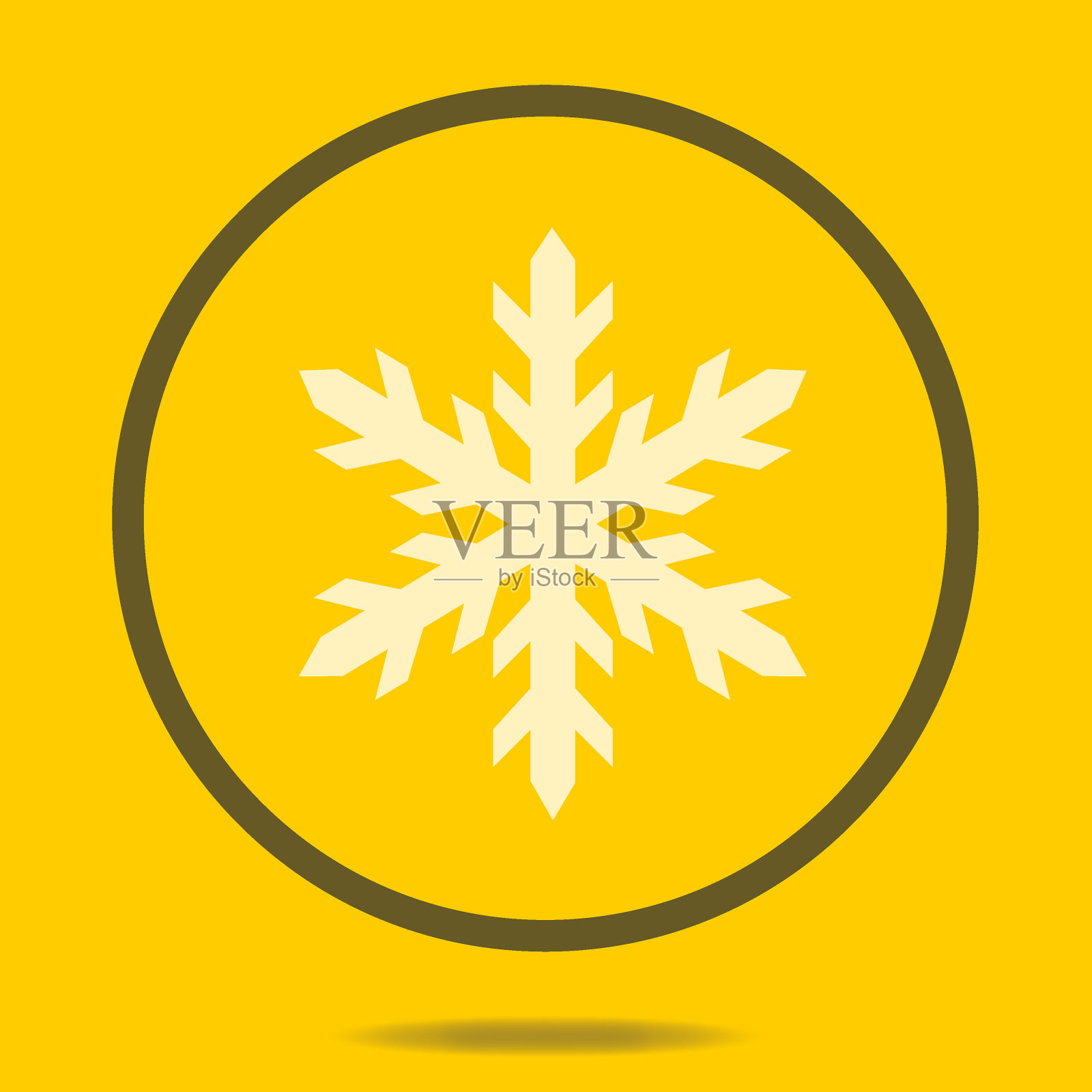 雪图标插画图片素材