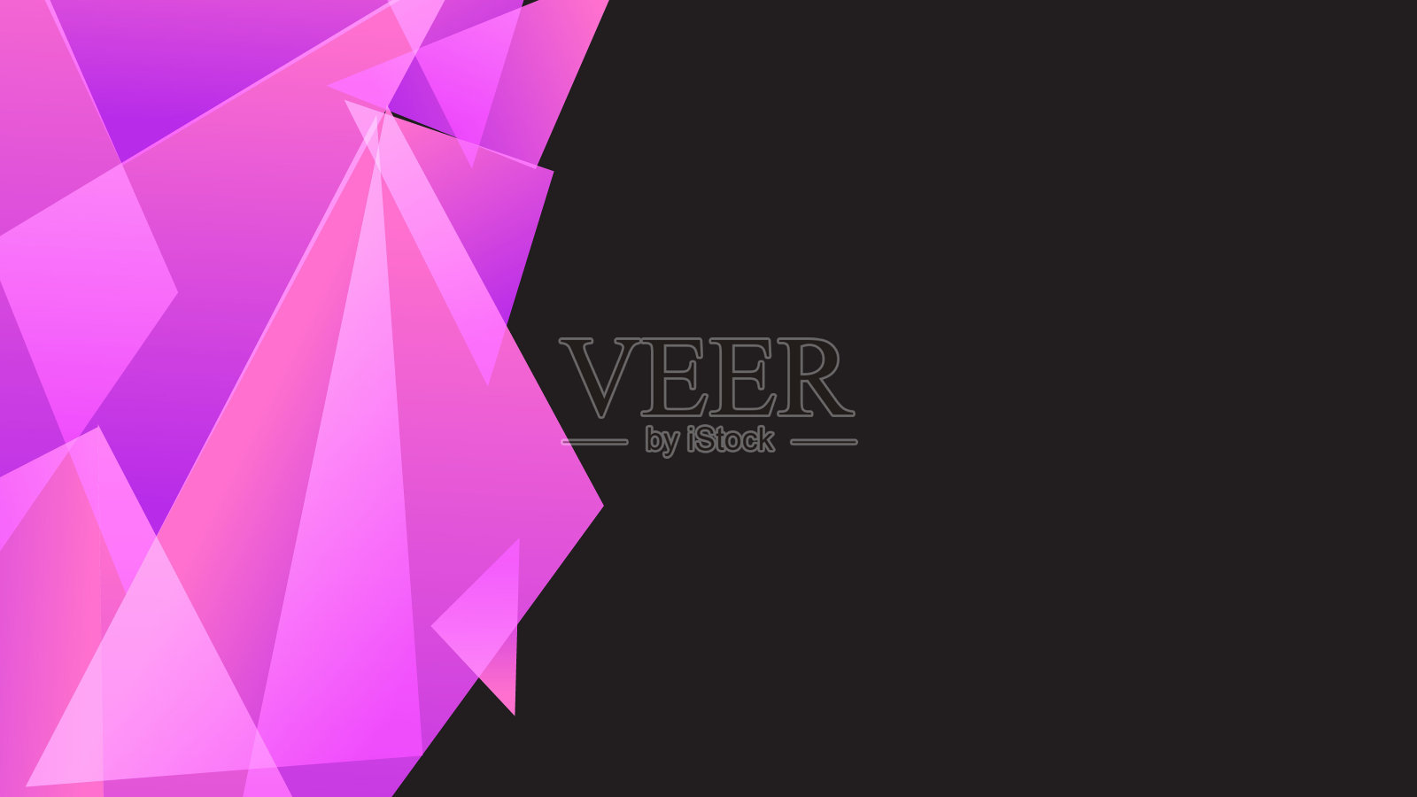 彩色几何背景插画图片素材