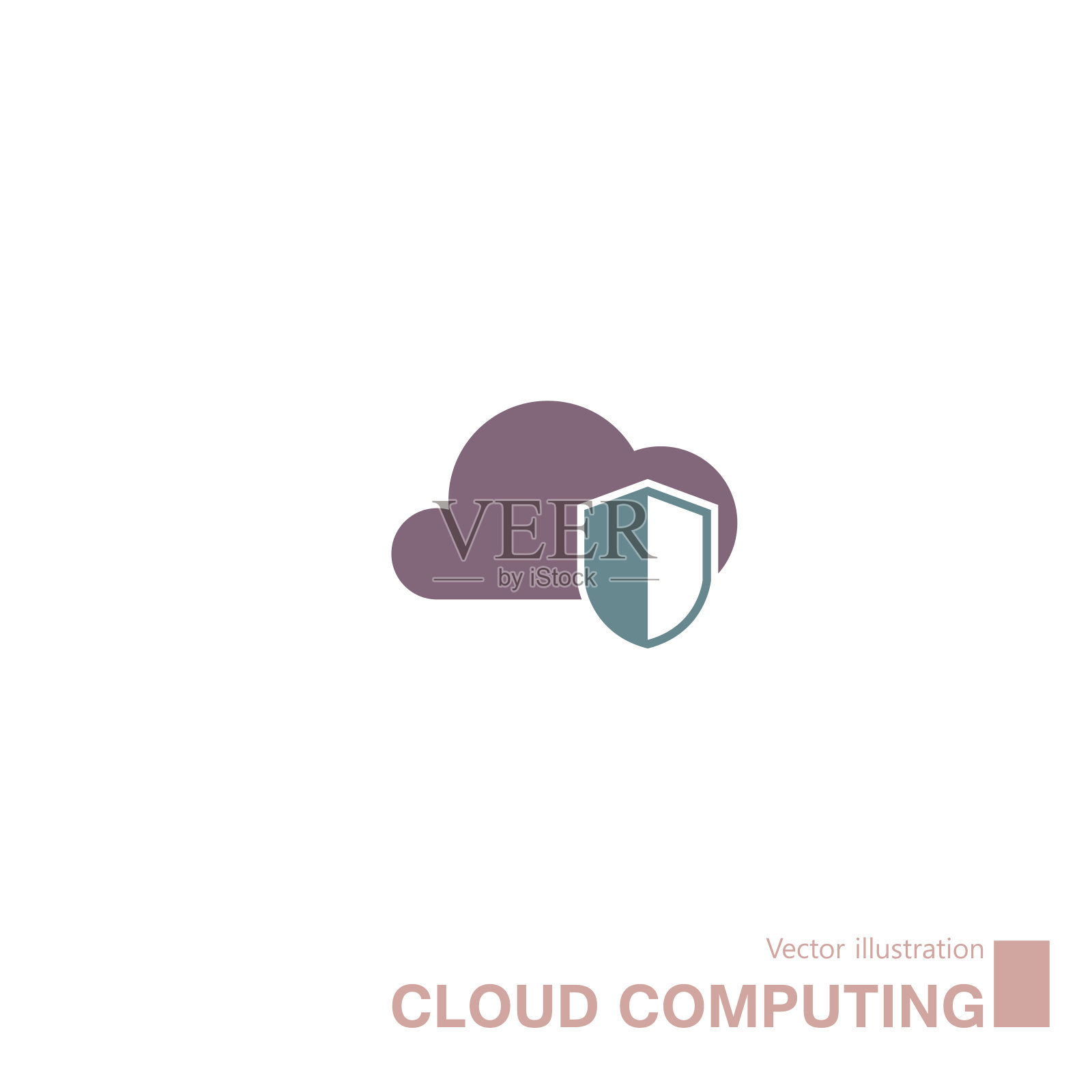 云计算图标插画图片素材