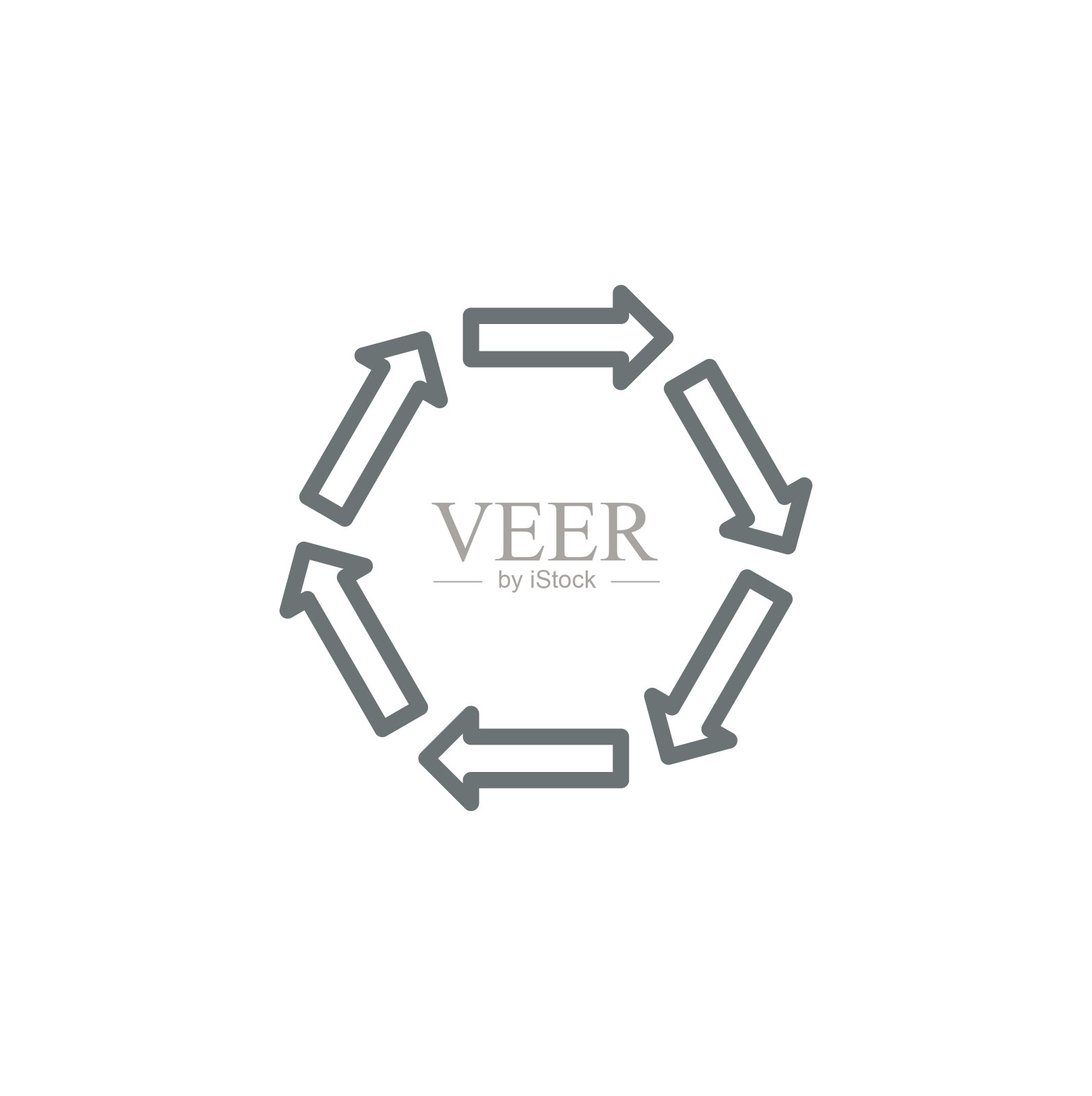 箭头图标插画图片素材