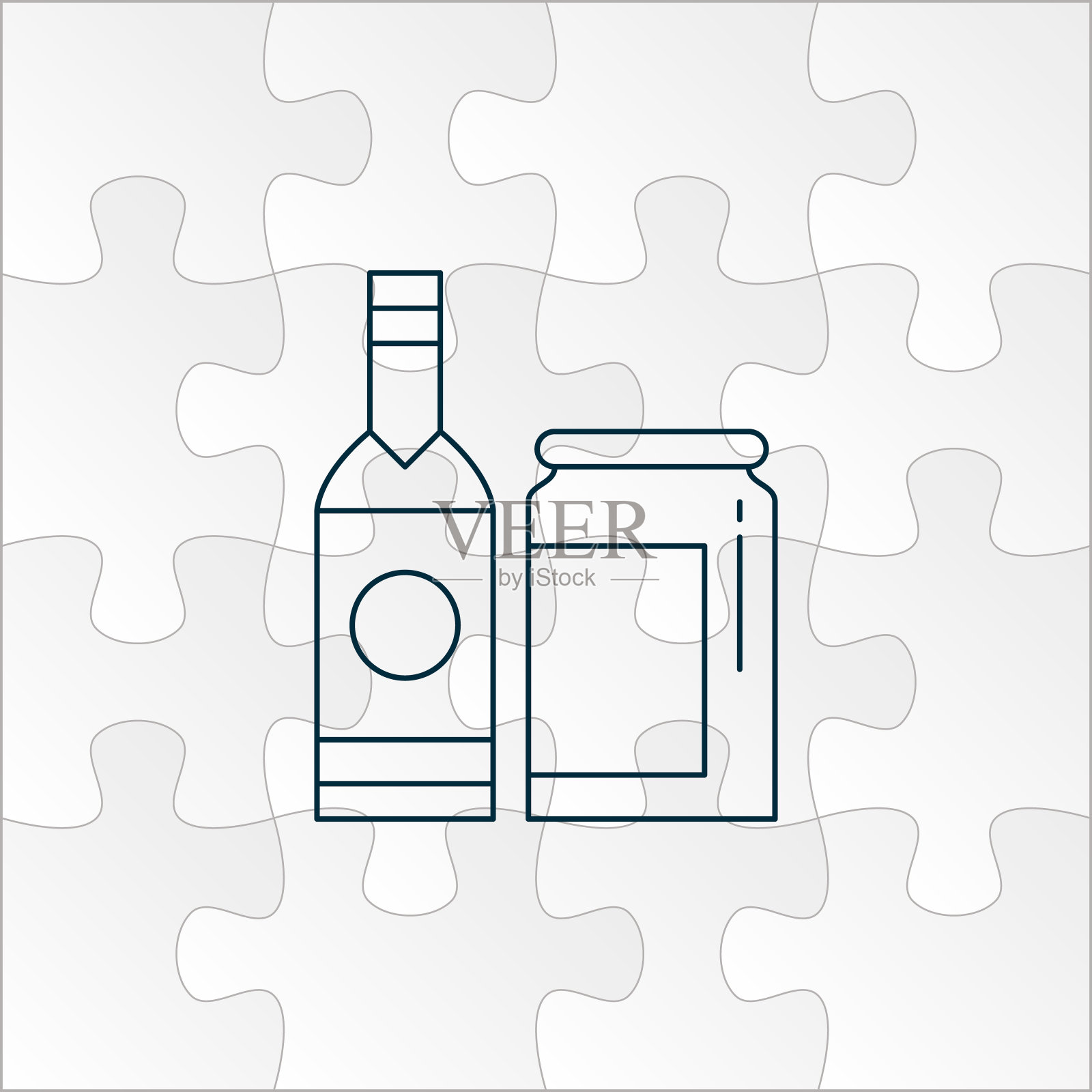 一次性刀具雕文矢量包插画图片素材