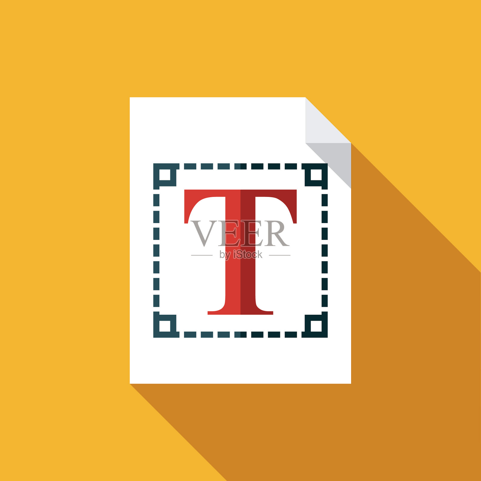 文本文档图标插画图片素材