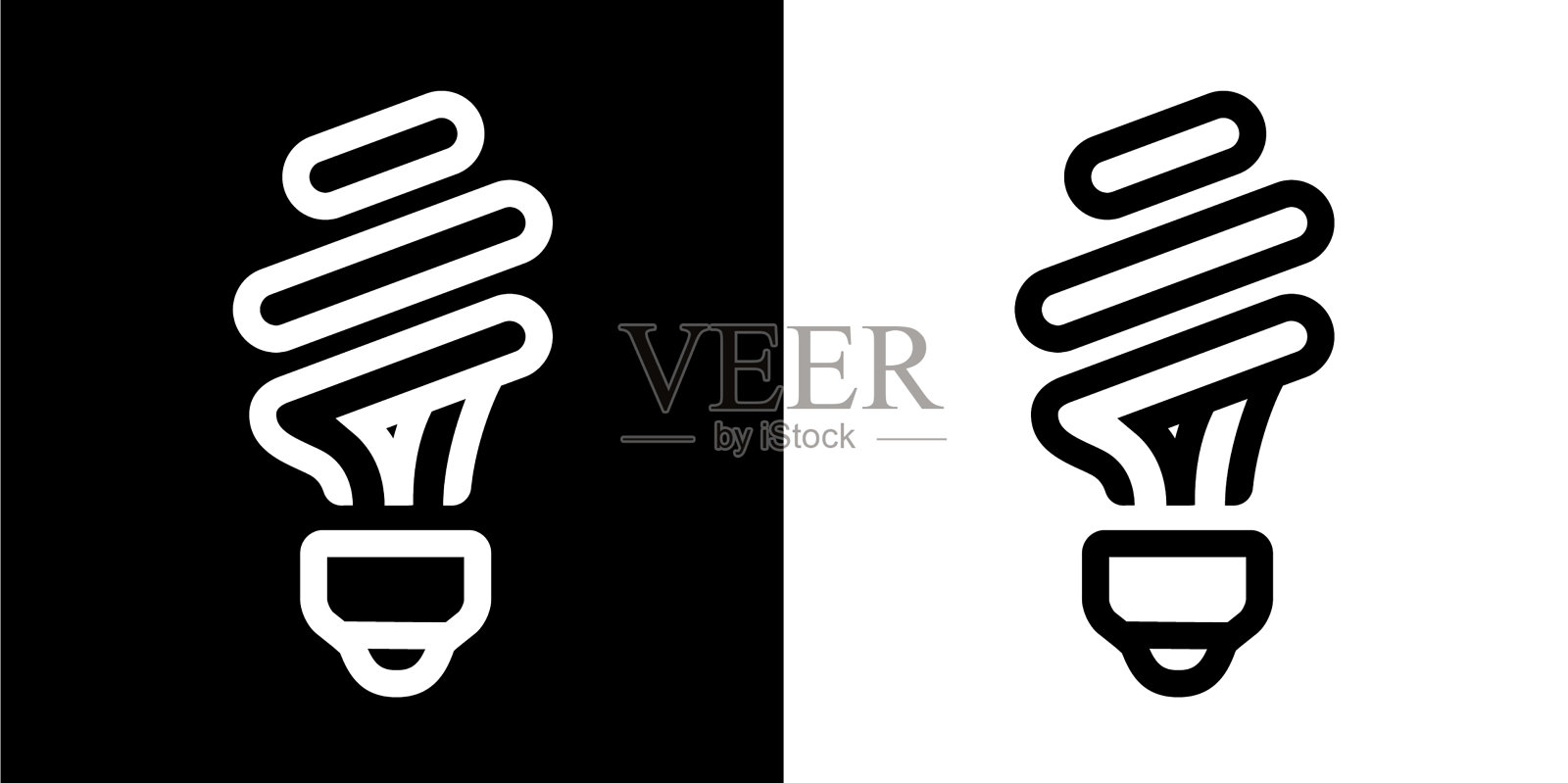 电动灯泡图标插画图片素材