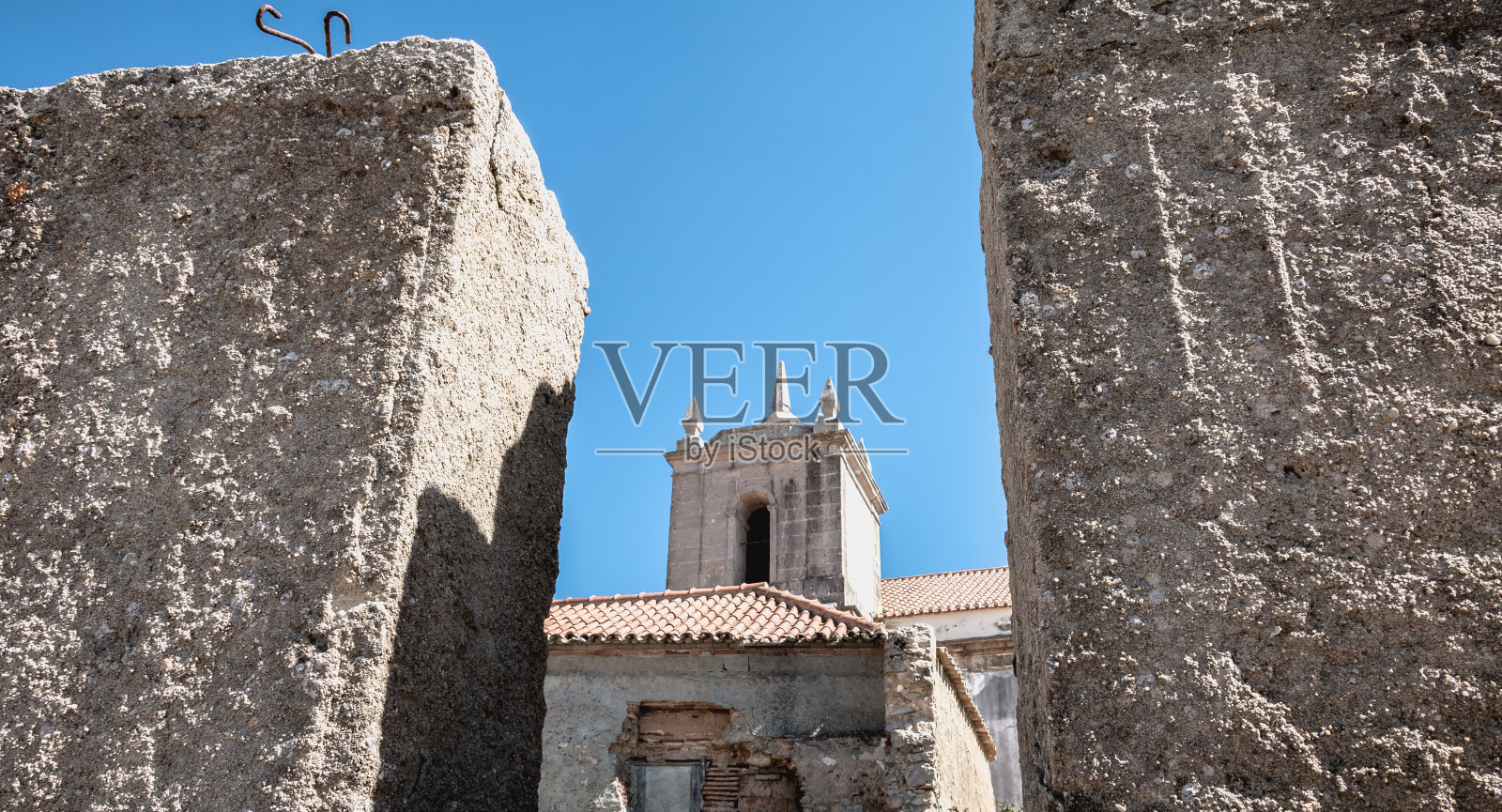 埃斯皮切尔角避难所的建筑细节照片摄影图片