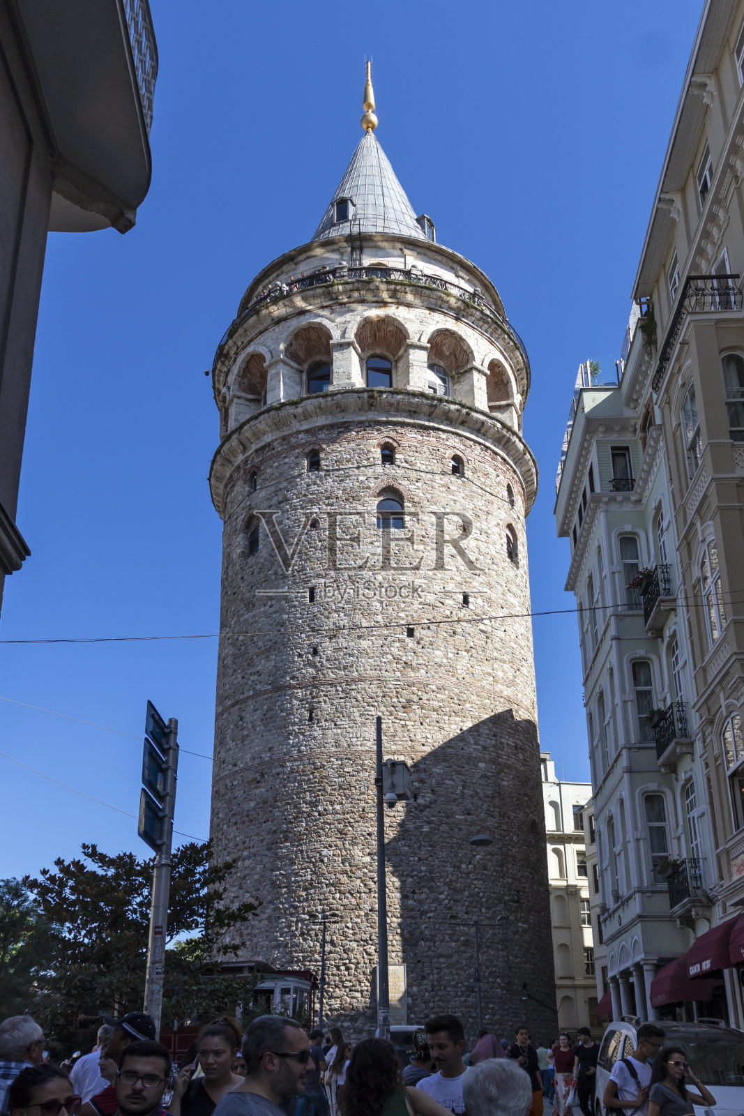 加拉塔位于土耳其伊斯坦布尔市中心照片摄影图片