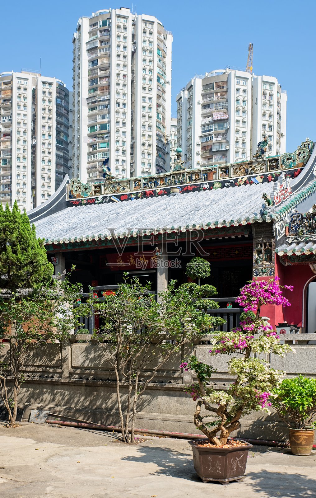 澳门的普济寺照片摄影图片