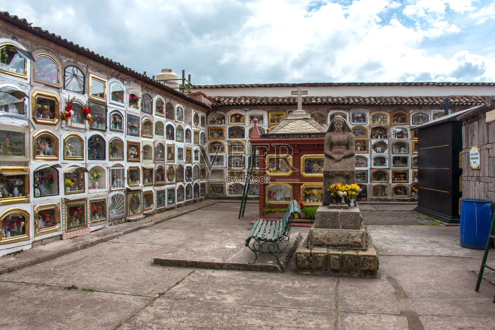 Almudena公墓是库斯科(秘鲁)最古老的公墓照片摄影图片