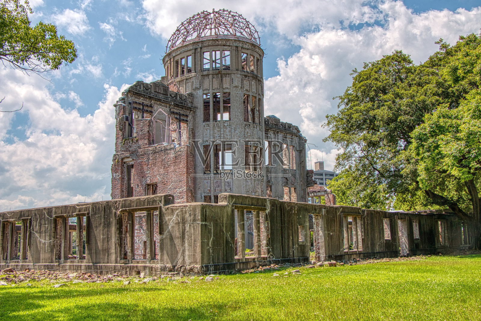 广岛原子弹圆顶，日本广岛照片摄影图片
