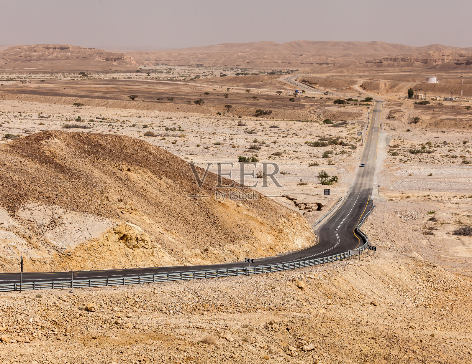 内盖夫沙漠公路照片摄影图片