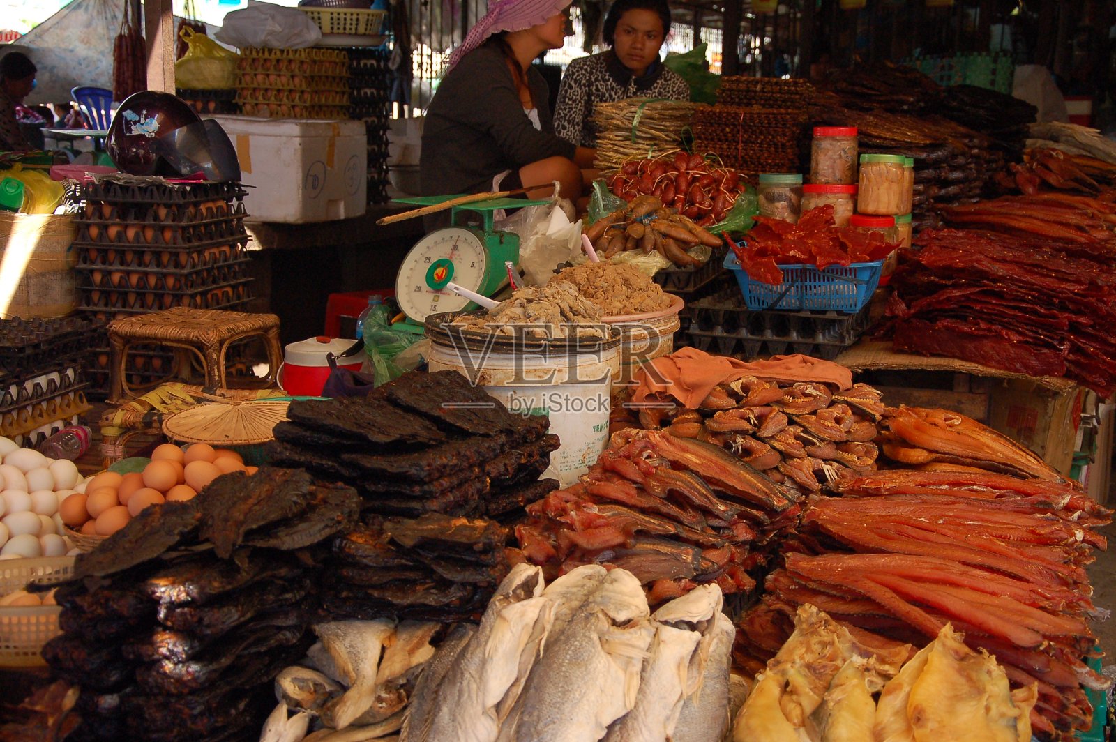 柬埔寨马德望市场照片摄影图片