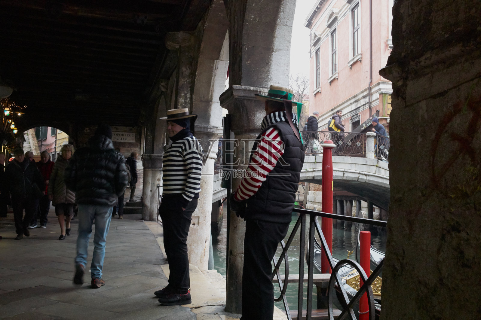 贡多拉船夫照片摄影图片