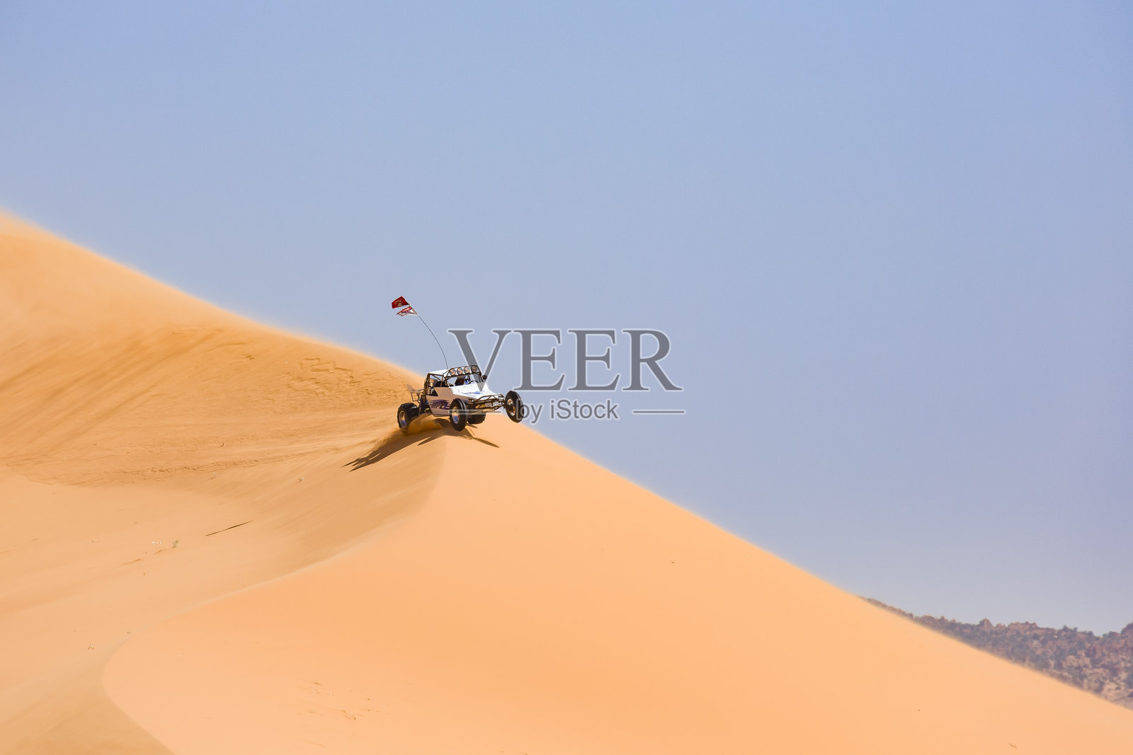 沙丘马车珊瑚粉沙丘犹他州照片摄影图片