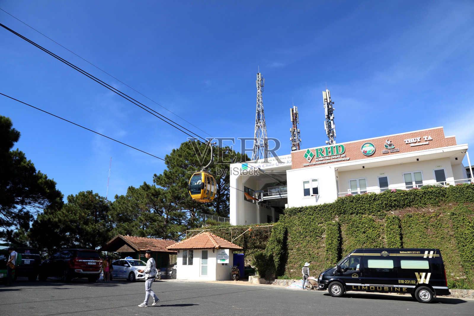 缆车照片摄影图片