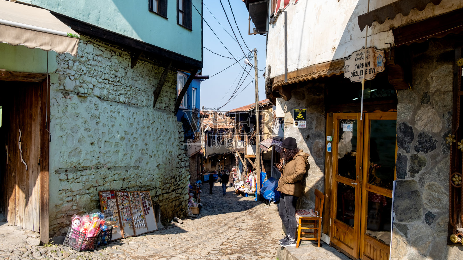 具有历史意义的奥斯曼村庄:库马利基济克村照片摄影图片
