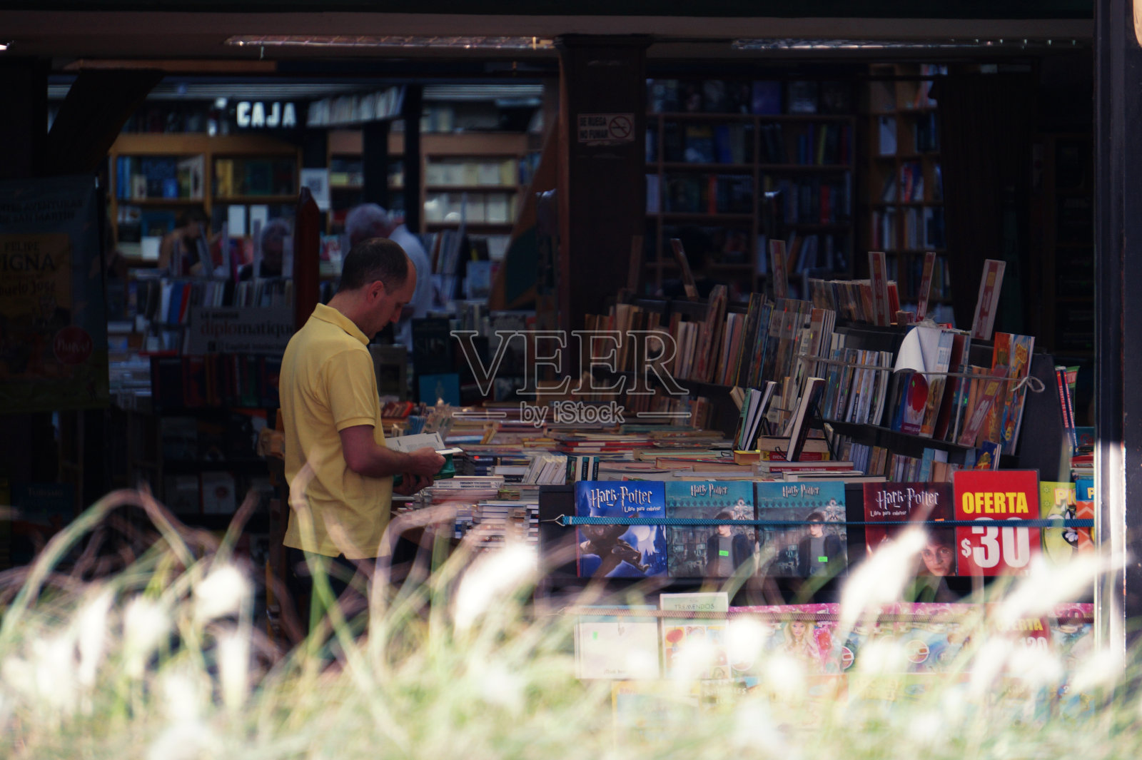 布宜诺斯艾利斯书店照片摄影图片